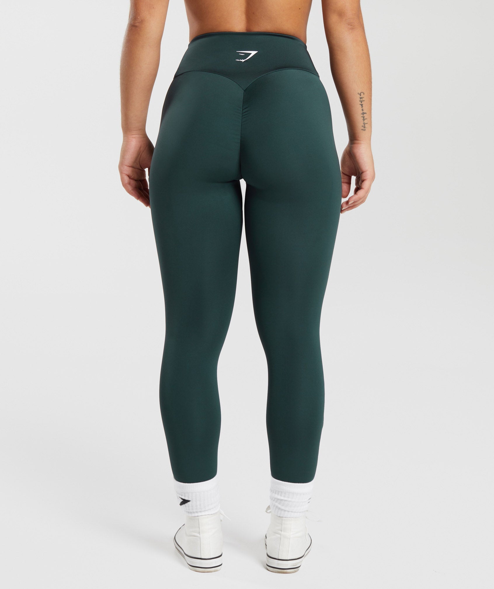Gymshark Power Regular Leggings - Darkest Teal