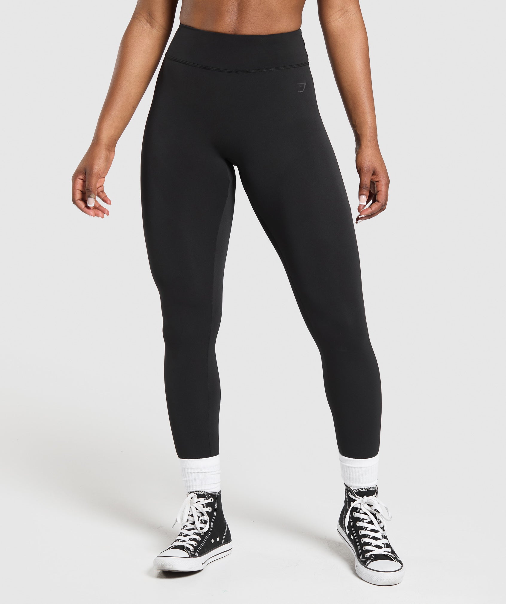 Gymshark Gymshark Wordmark Graphic Leggings - Black