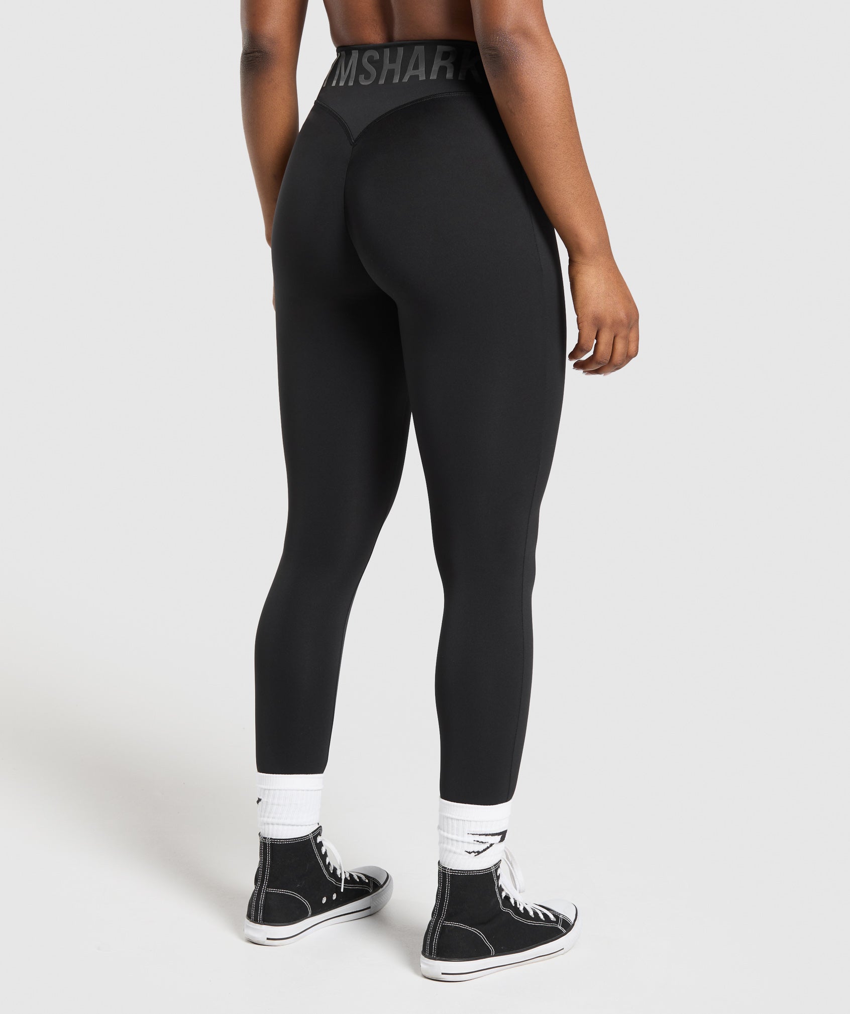 Gymshark Gymshark Wordmark Graphic Leggings - Black