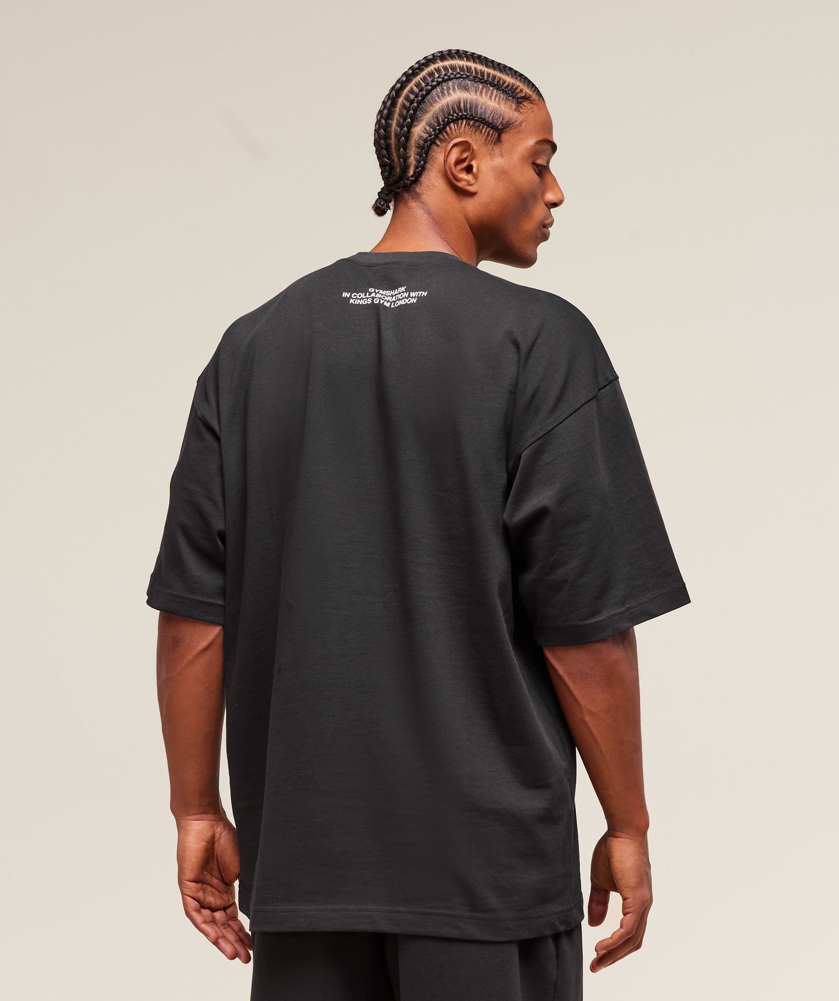 Gymshark GS x Kingsgym Graphic Tee - Black