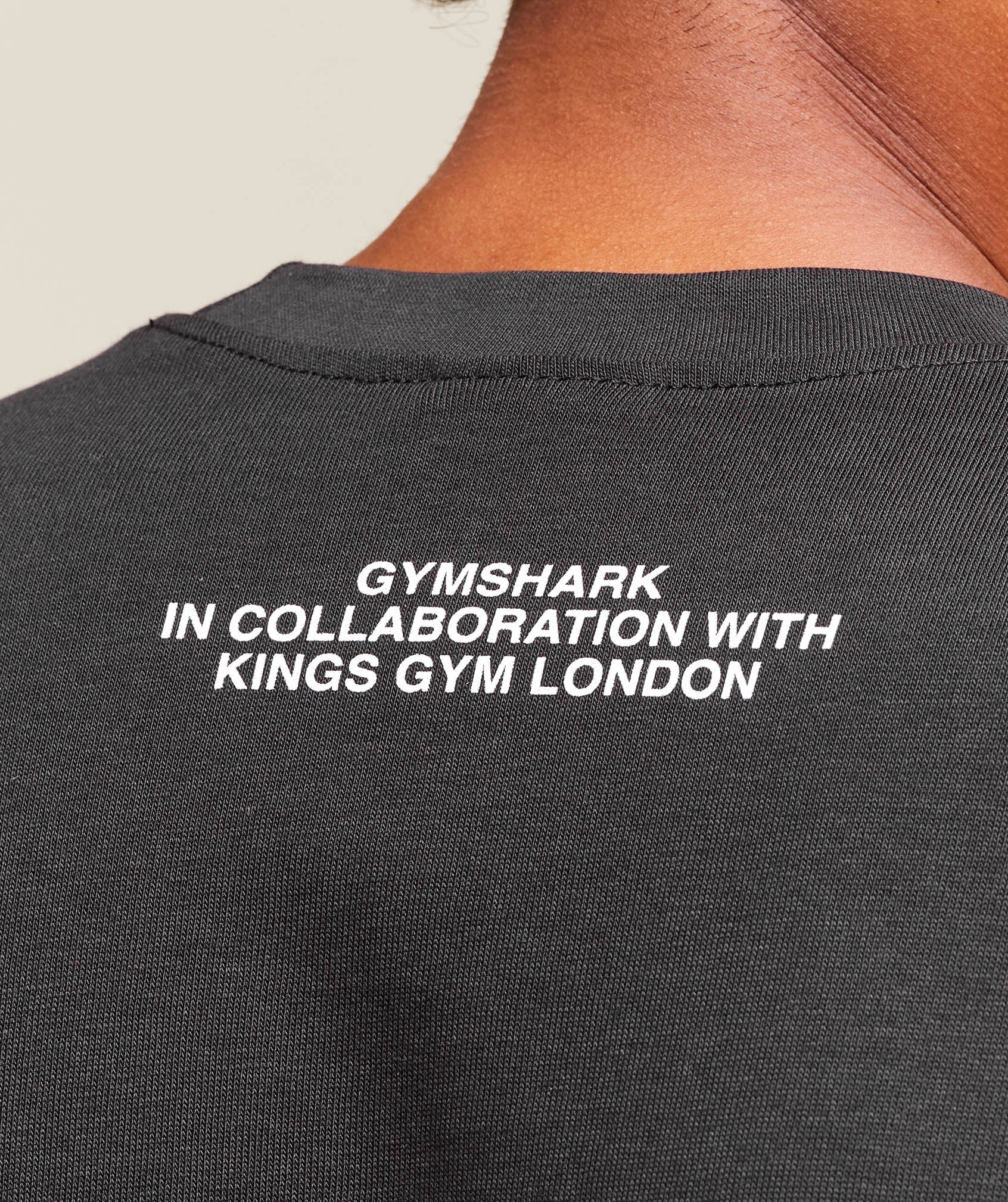 Gymshark GS x Kingsgym Graphic Tee - Black