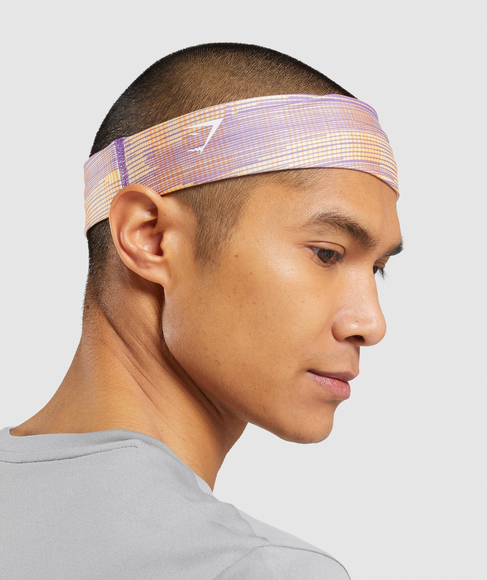 Gymshark Headband - Apricot Orange Print