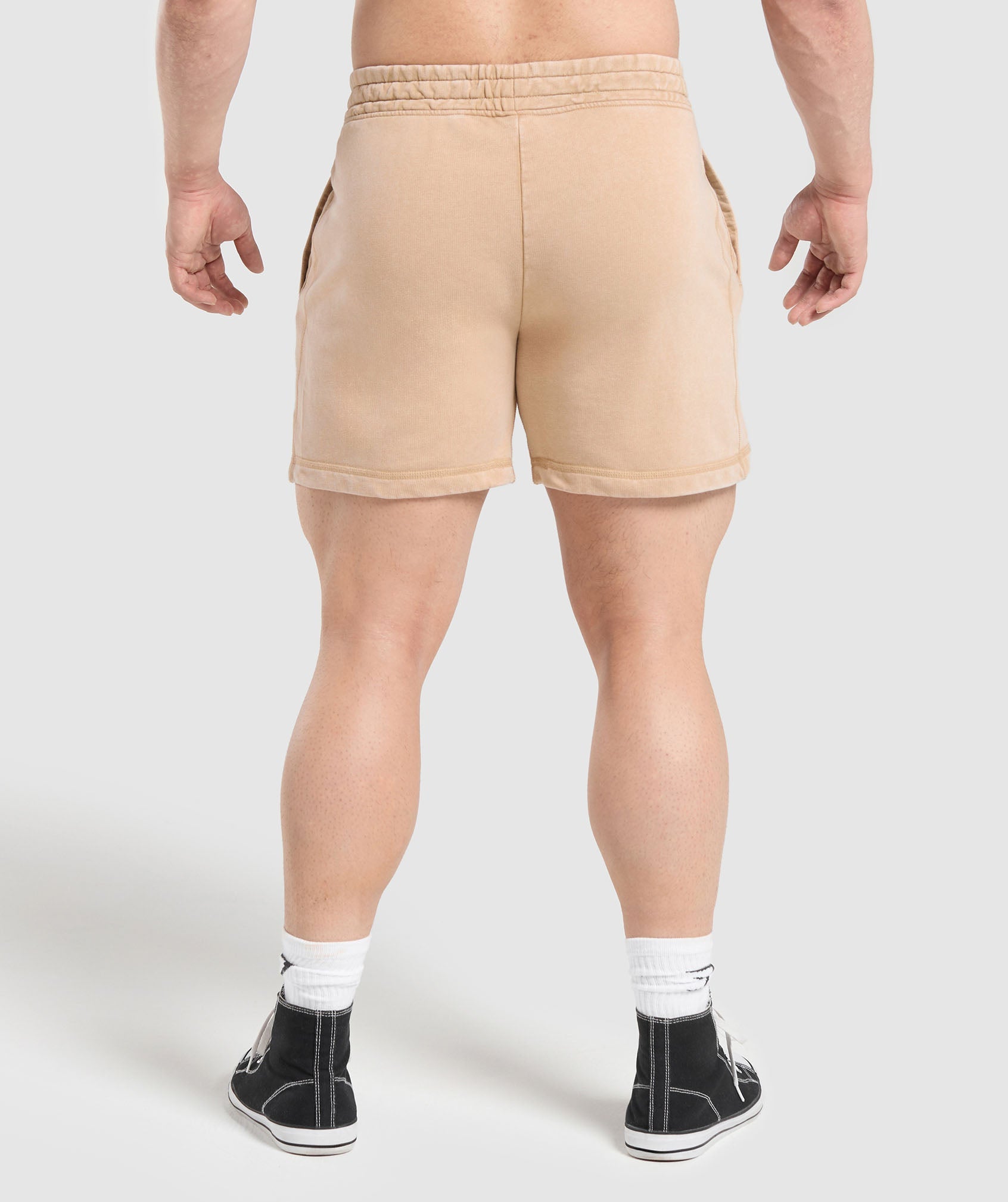Power 5" Shorts - Deep Fawn Brown