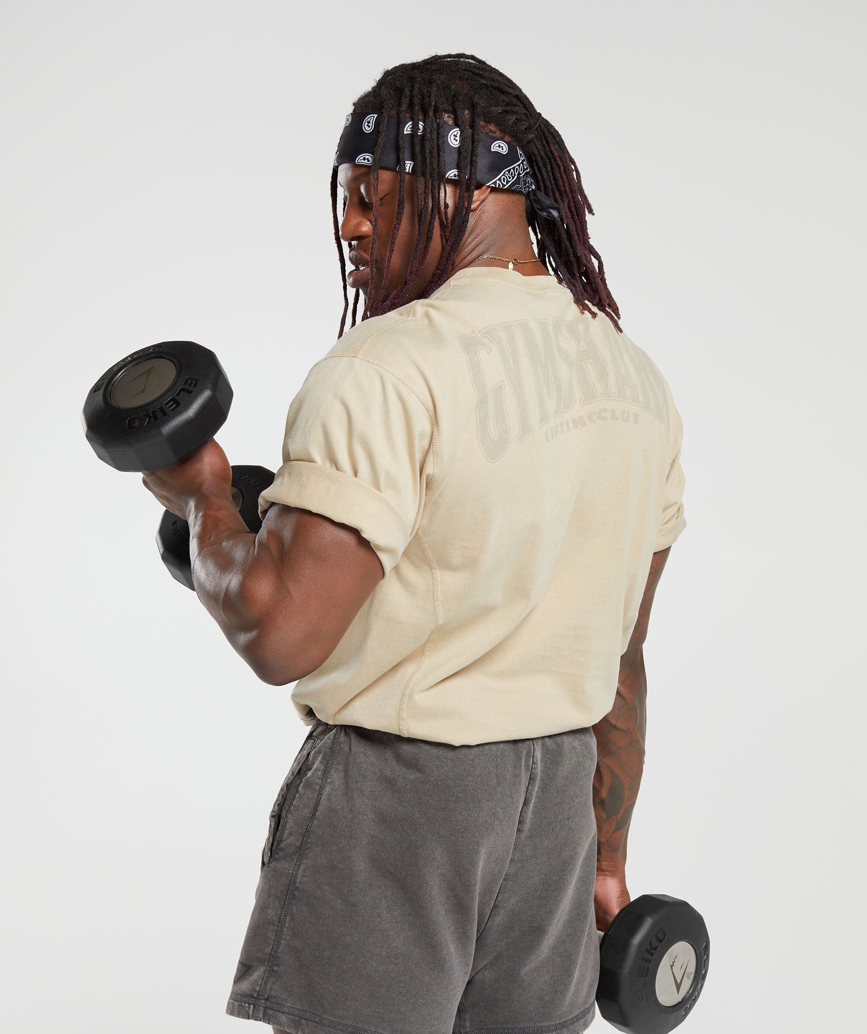 Gymshark Heritage Washed T-Shirt - Desert Beige