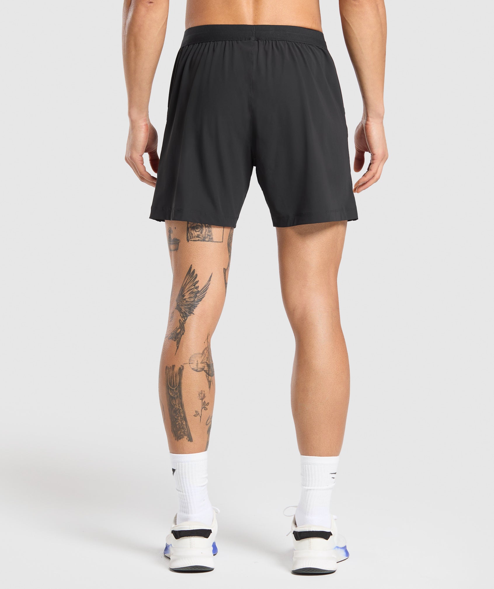 Gymshark Hybrid 6" Shorts - Black