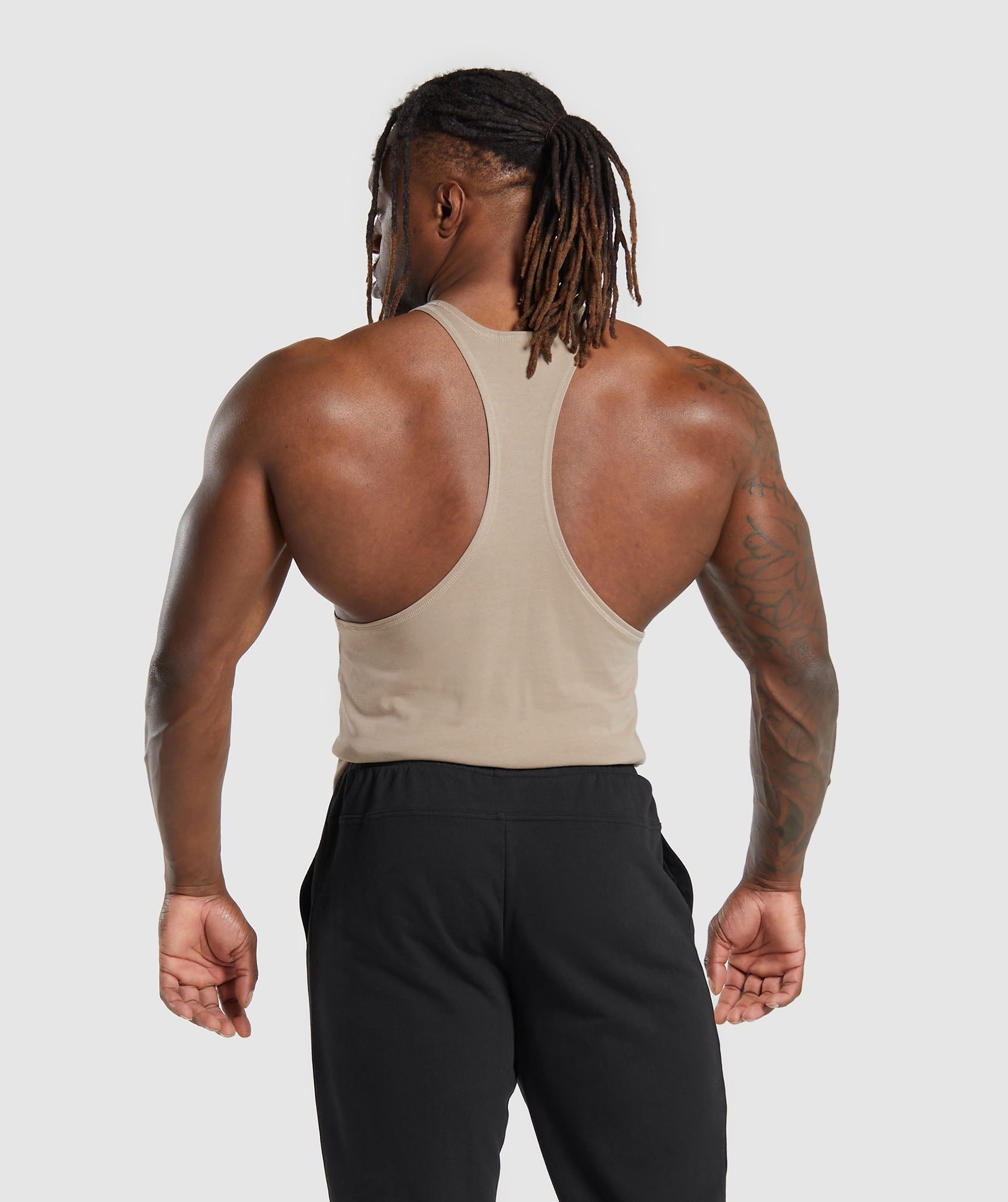 Gymshark Impact Stringer - Sand Brown