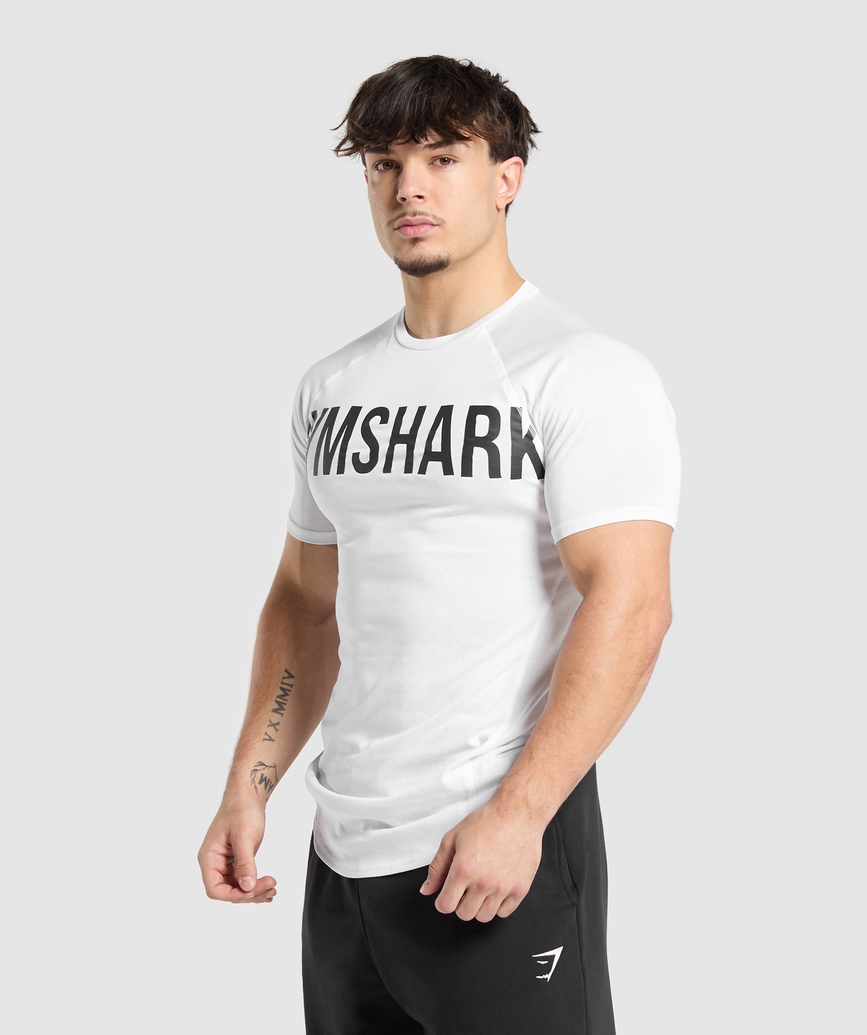 Gymshark Impact Muscle T-Shirt - White
