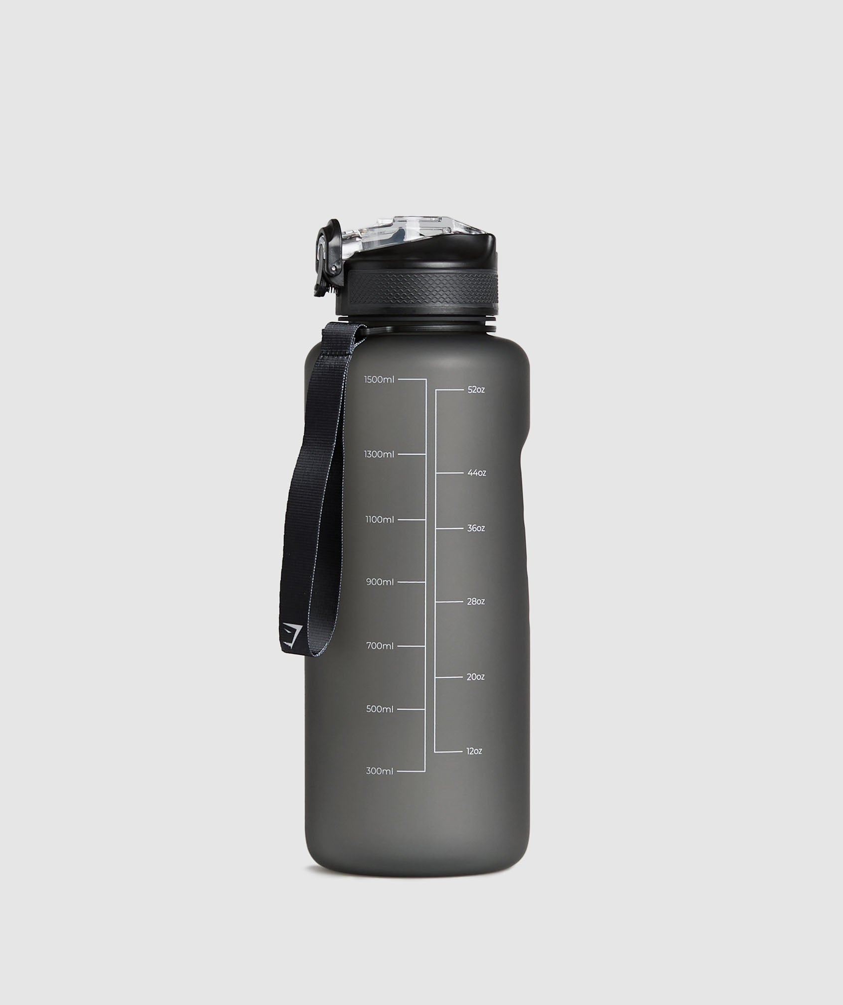 Jug Bottle With Straw - Asphalt Grey