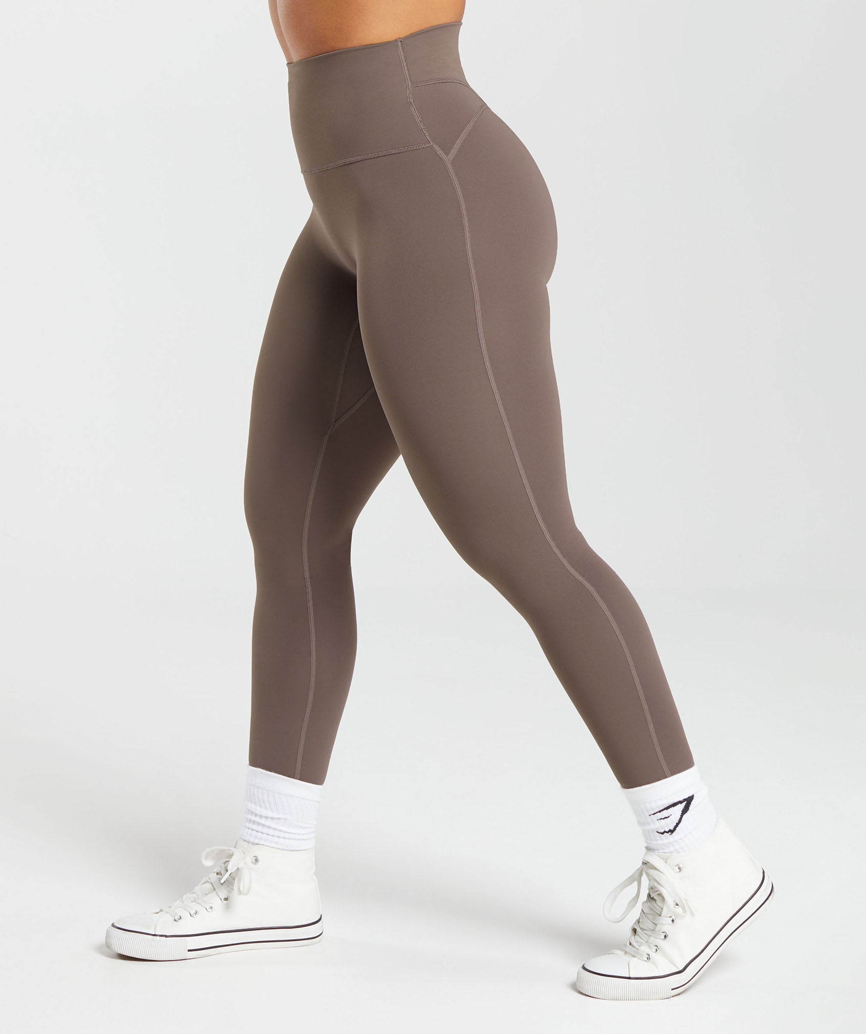 Gymshark Legacy Regular Leggings - Walnut Mauve