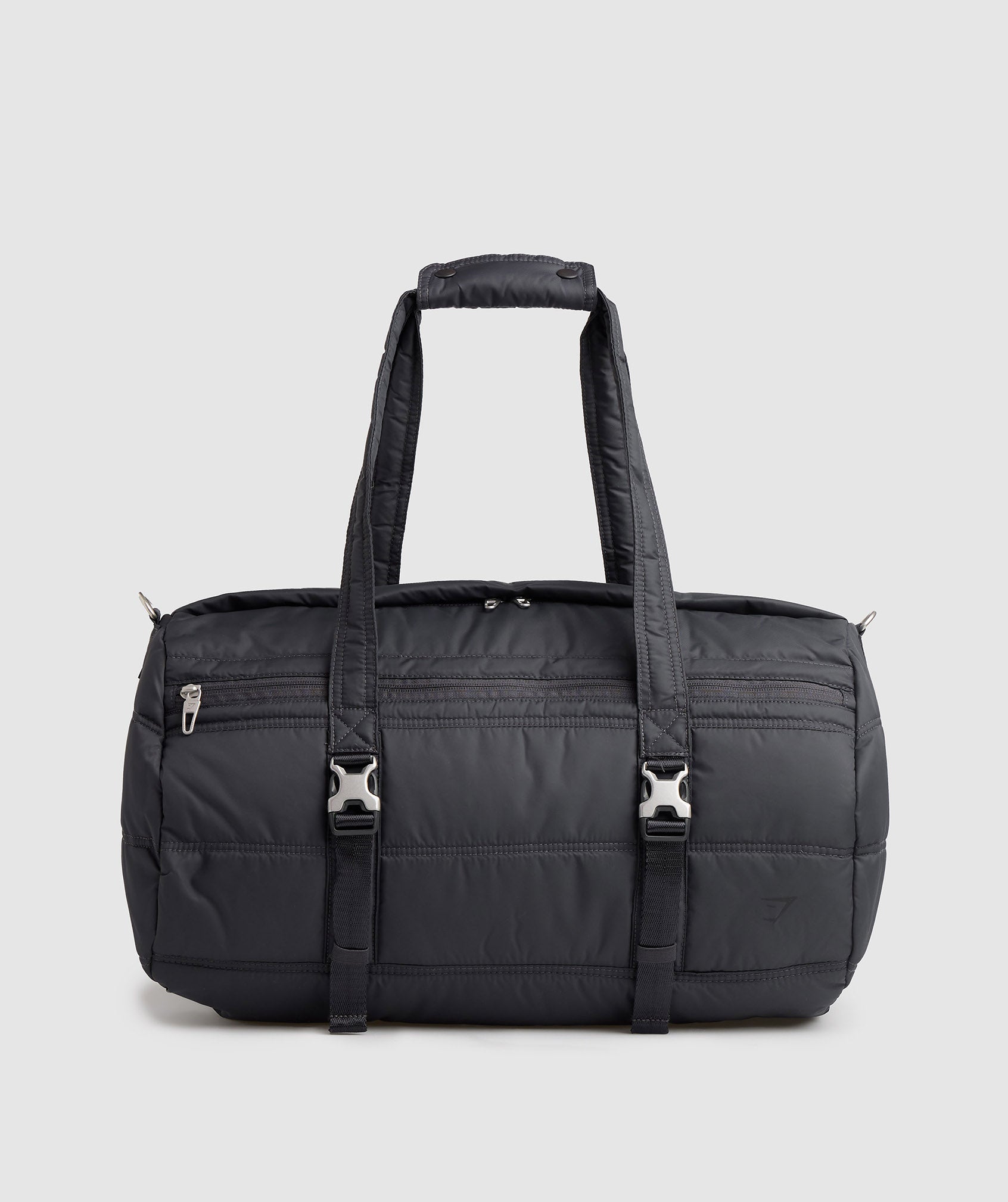 Gymshark Premium Lifestyle Barrel Bag - Onyx Grey