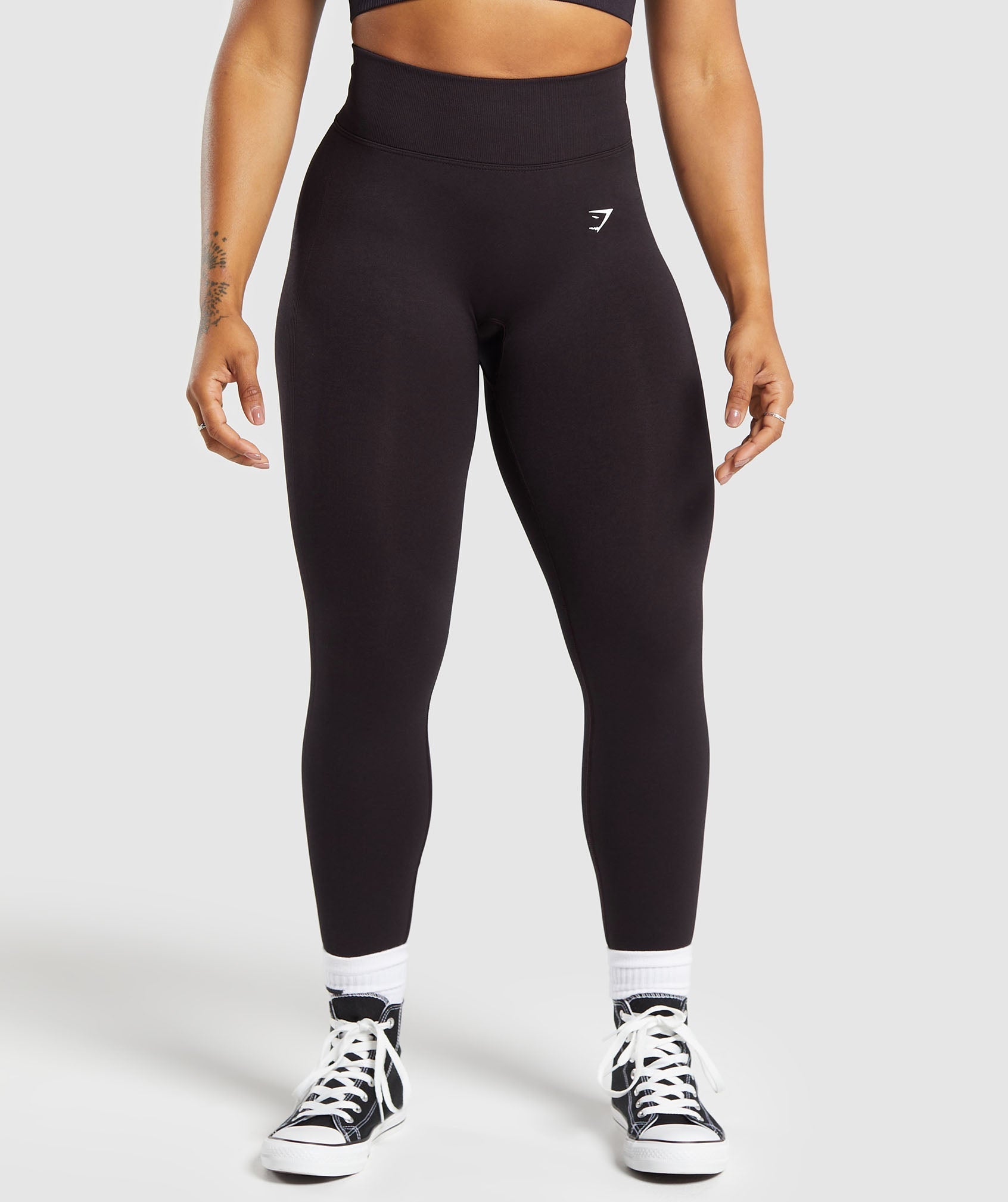 Lift Seamless Leggings - Depth Purple/Black Marl