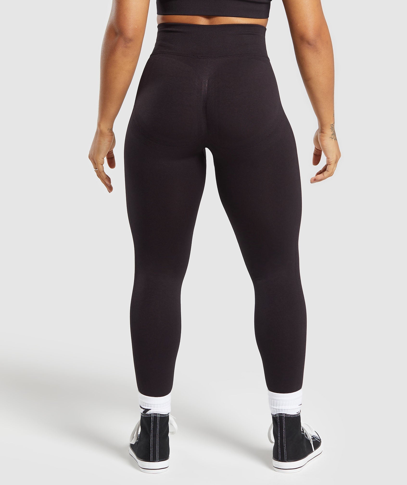 Lift Seamless Leggings - Depth Purple/Black Marl