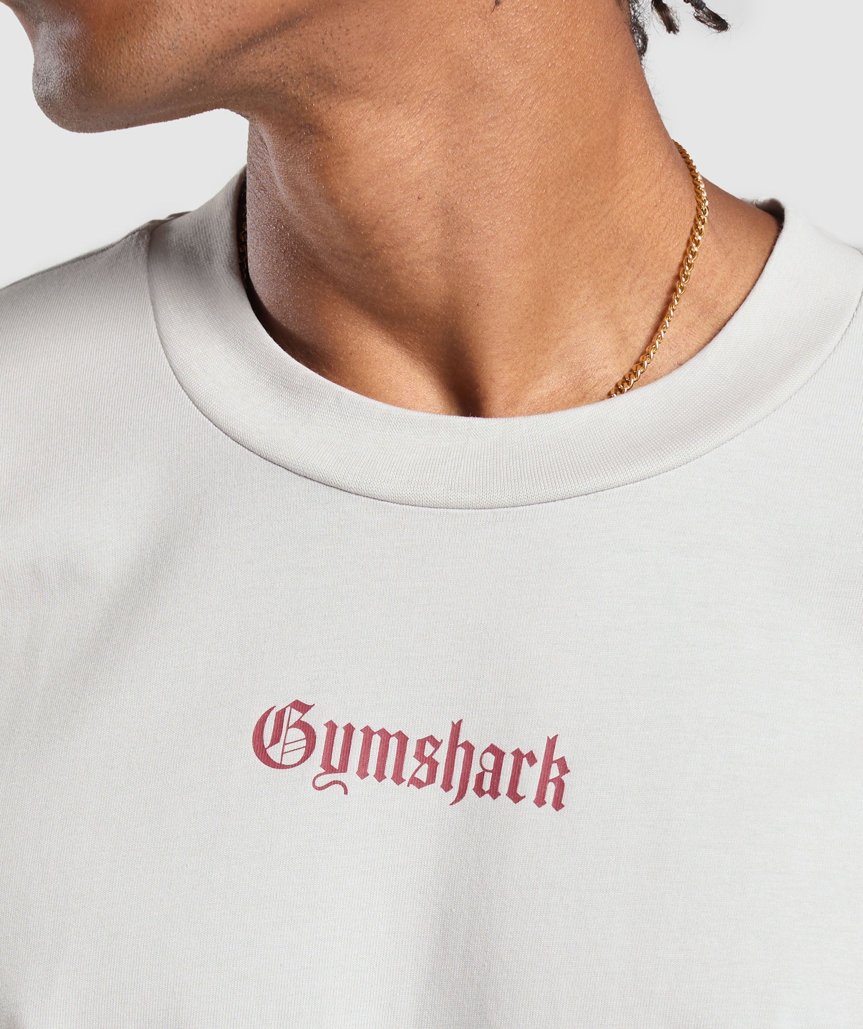 Gymshark Gymshark Strength Dept Graphic T-Shirt - Metal Grey