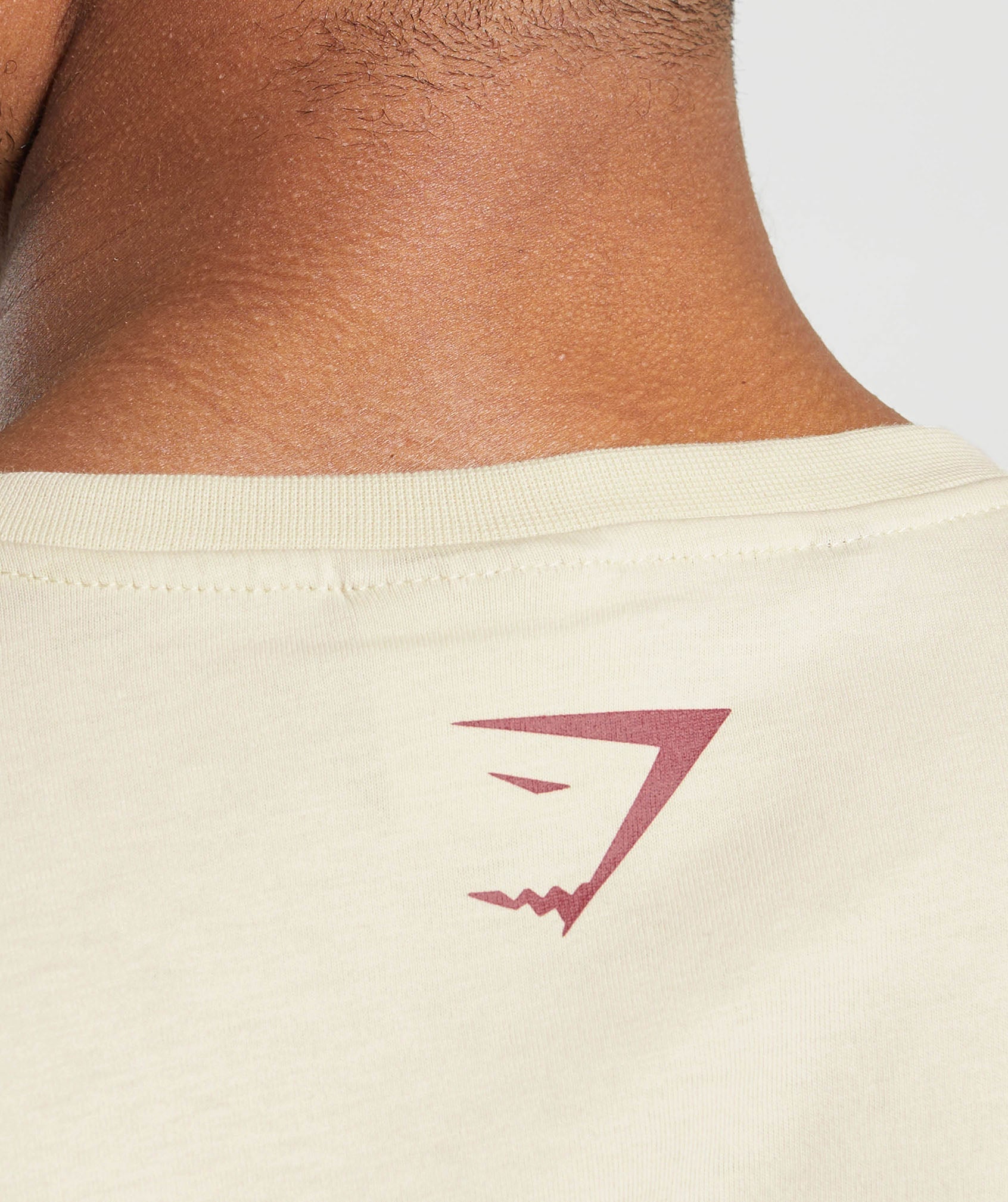 Gymshark Lifting Club T-Shirt - Ecru White