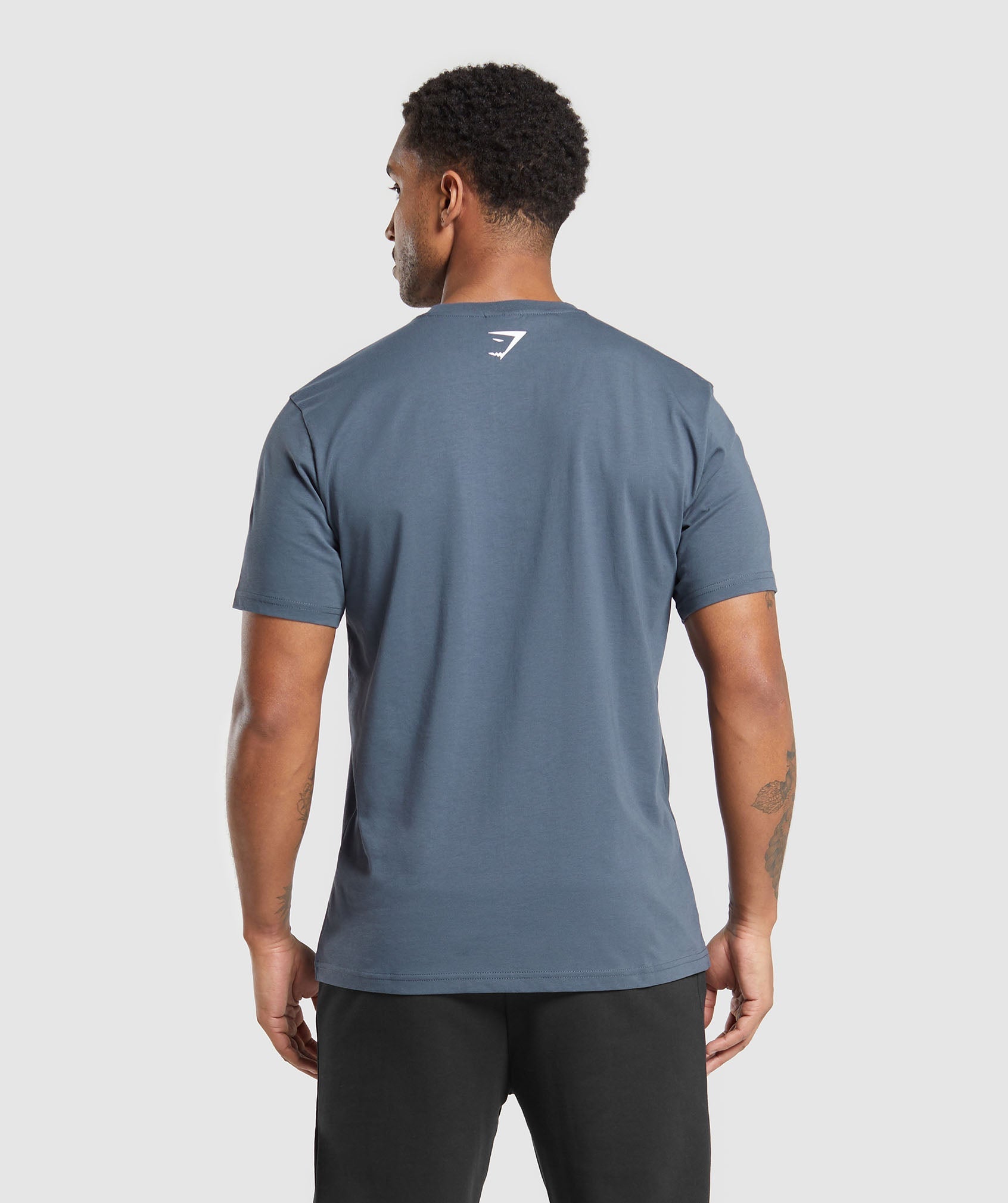 Gymshark Lifting Club T-Shirt - Titanium Blue