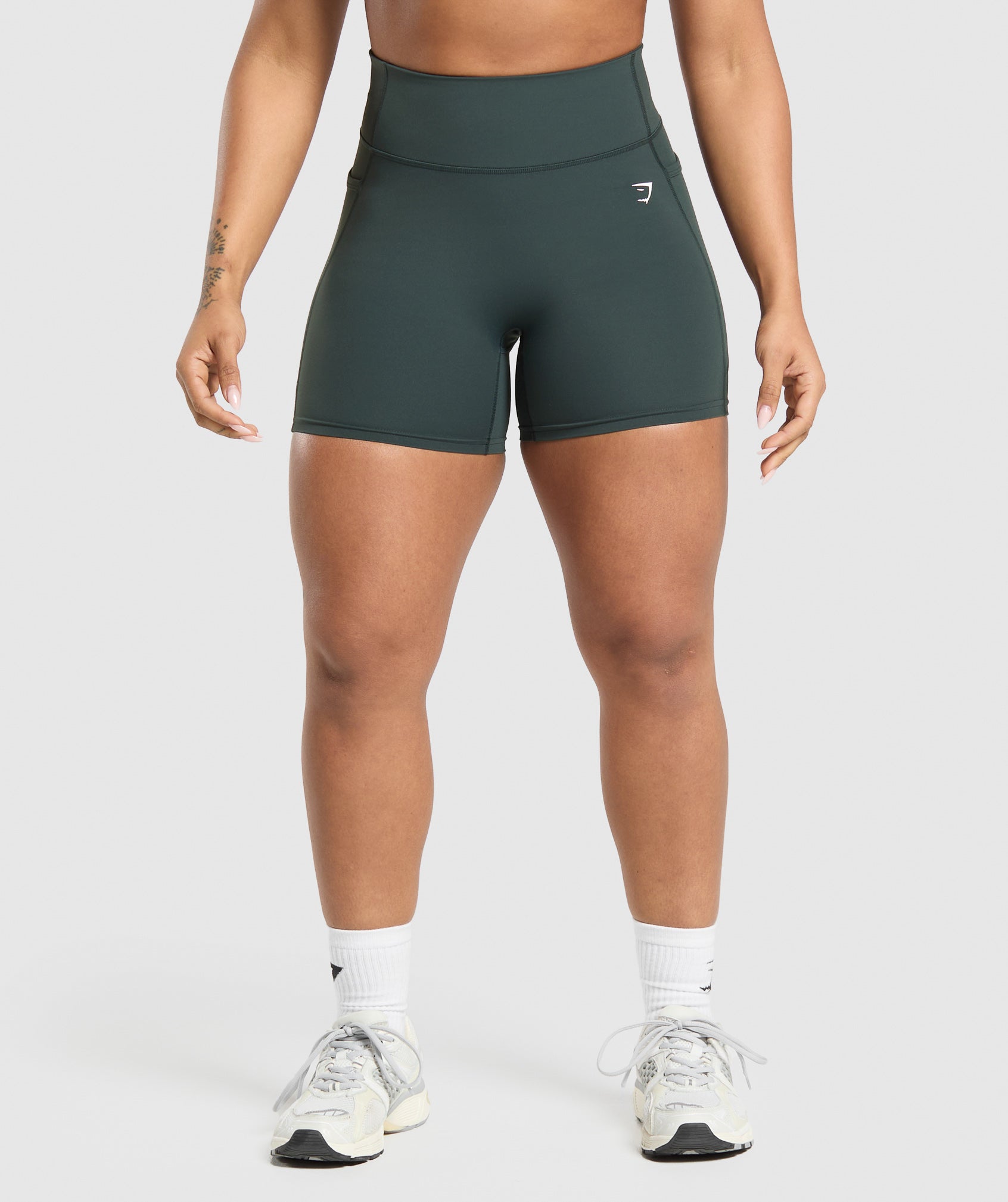 Lifting Pocket Shorts - Darkest Teal