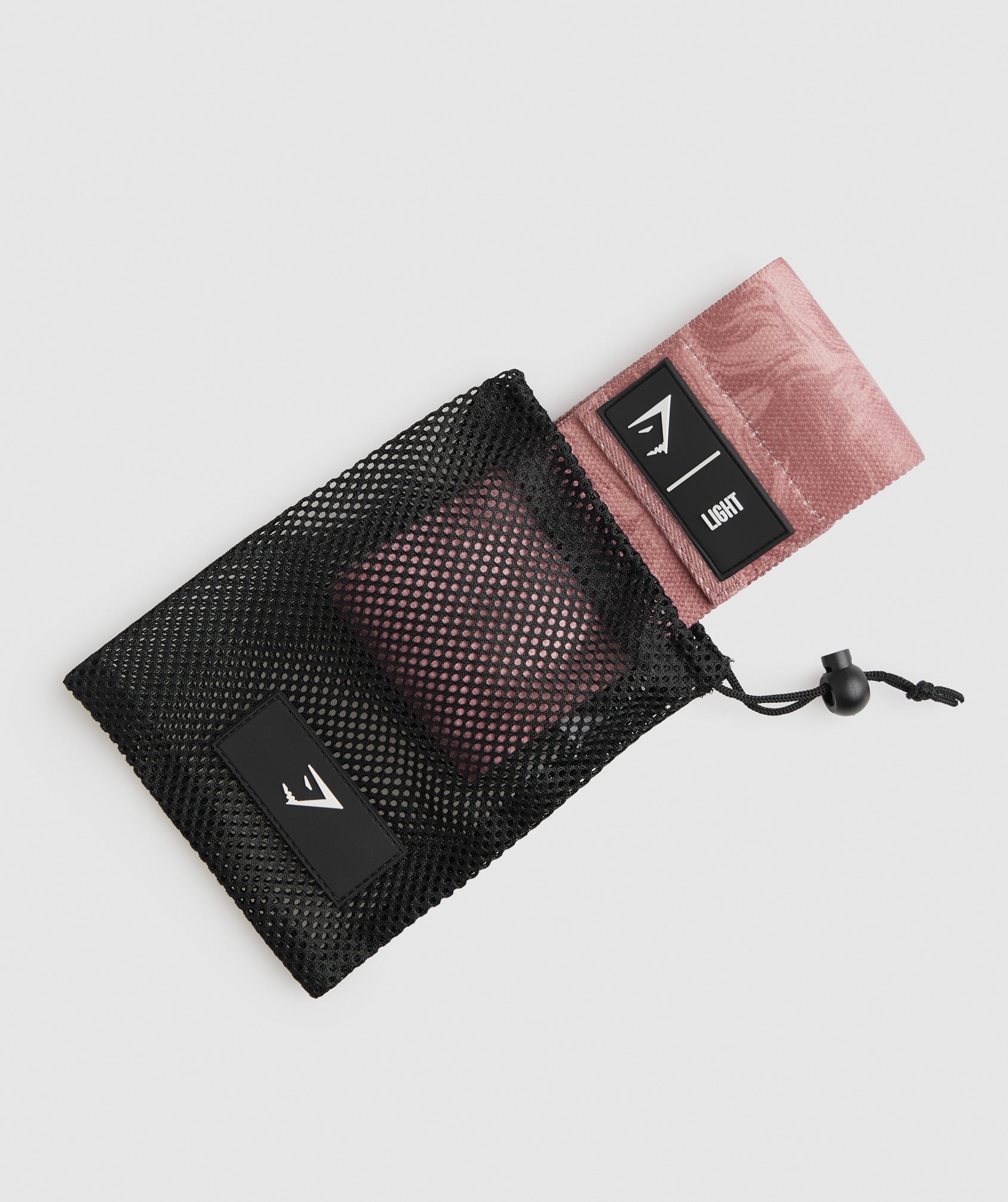 Gymshark Light Glute Band - Alice Pink Print