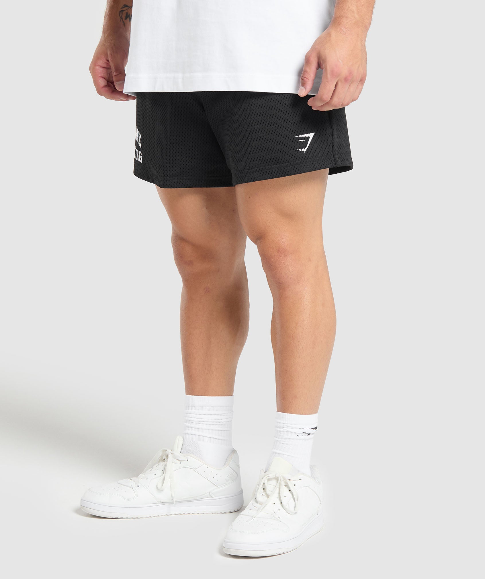 Lifting Mesh 5" Shorts - Black
