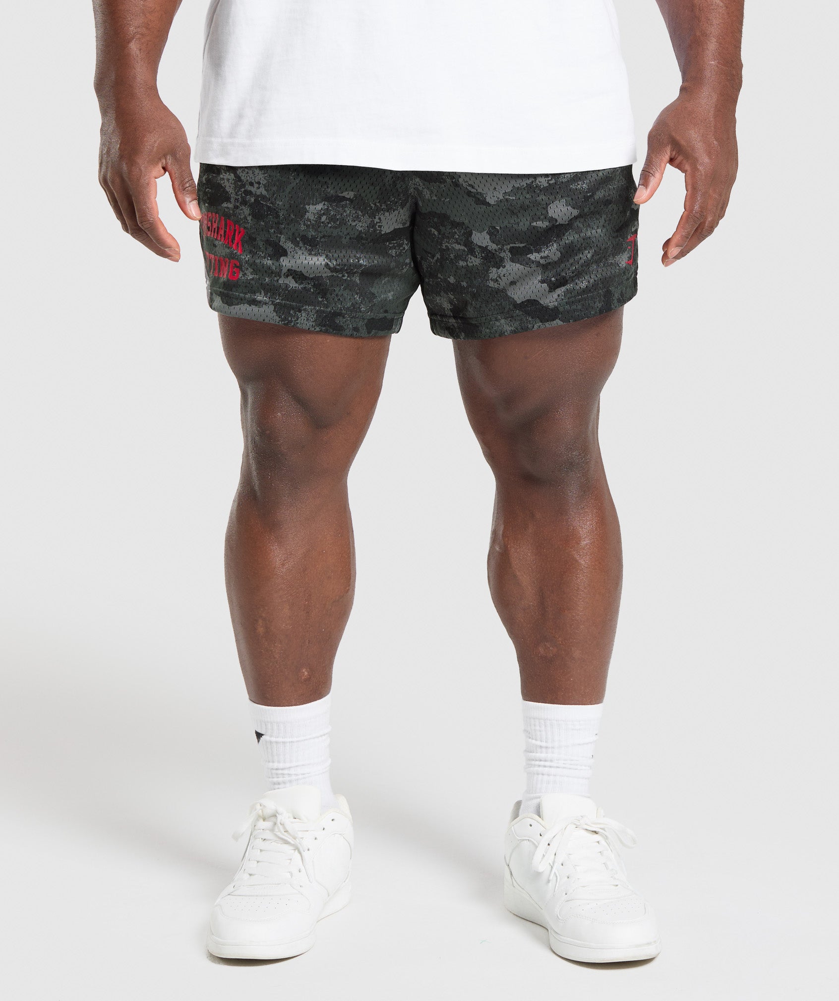 Lifting Mesh 5" Shorts - Graphite Grey