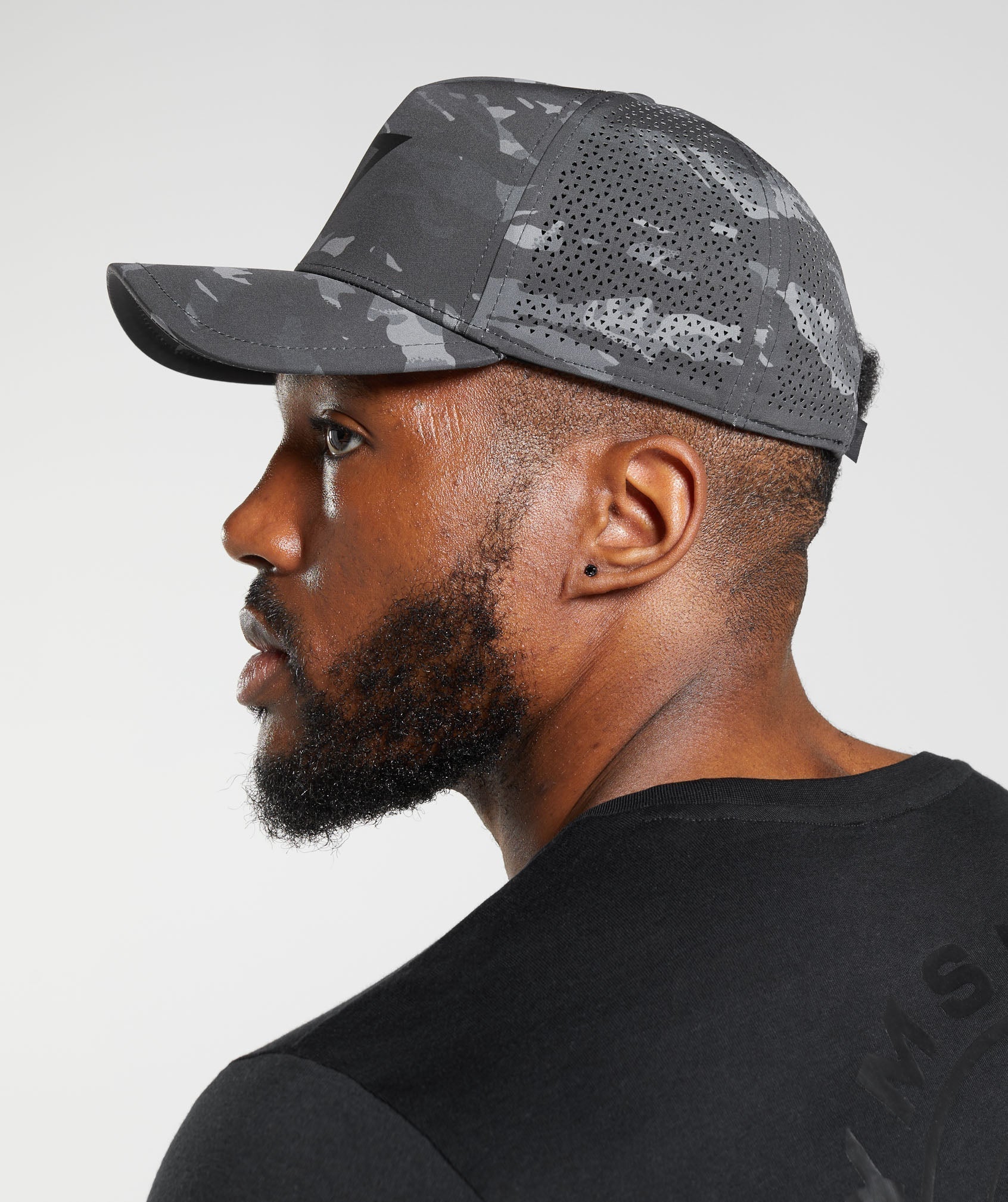 Gymshark Mesh Trucker - Black