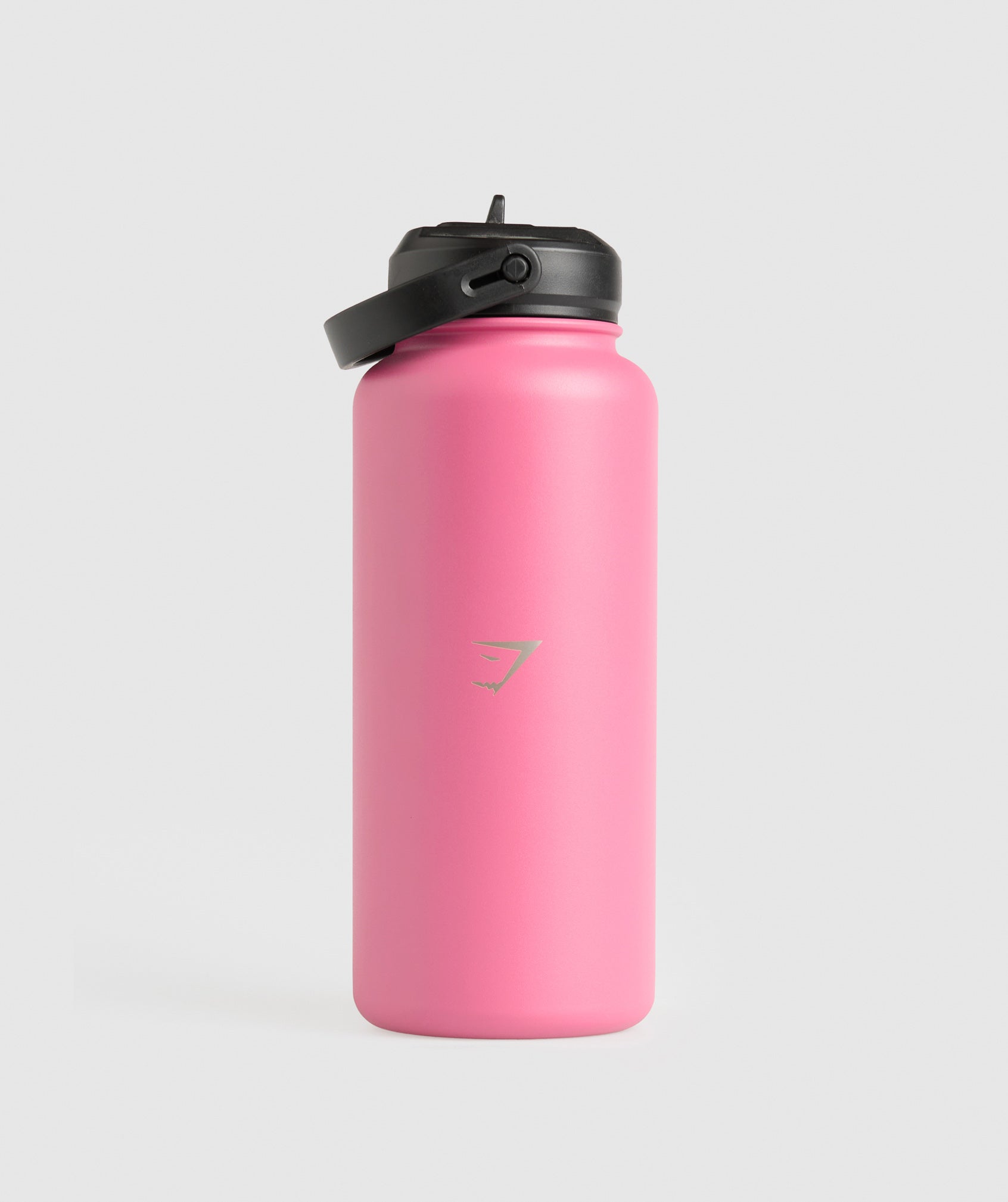 Gymshark Metal Insulated Straw Bottle 1L - Sunset Pink