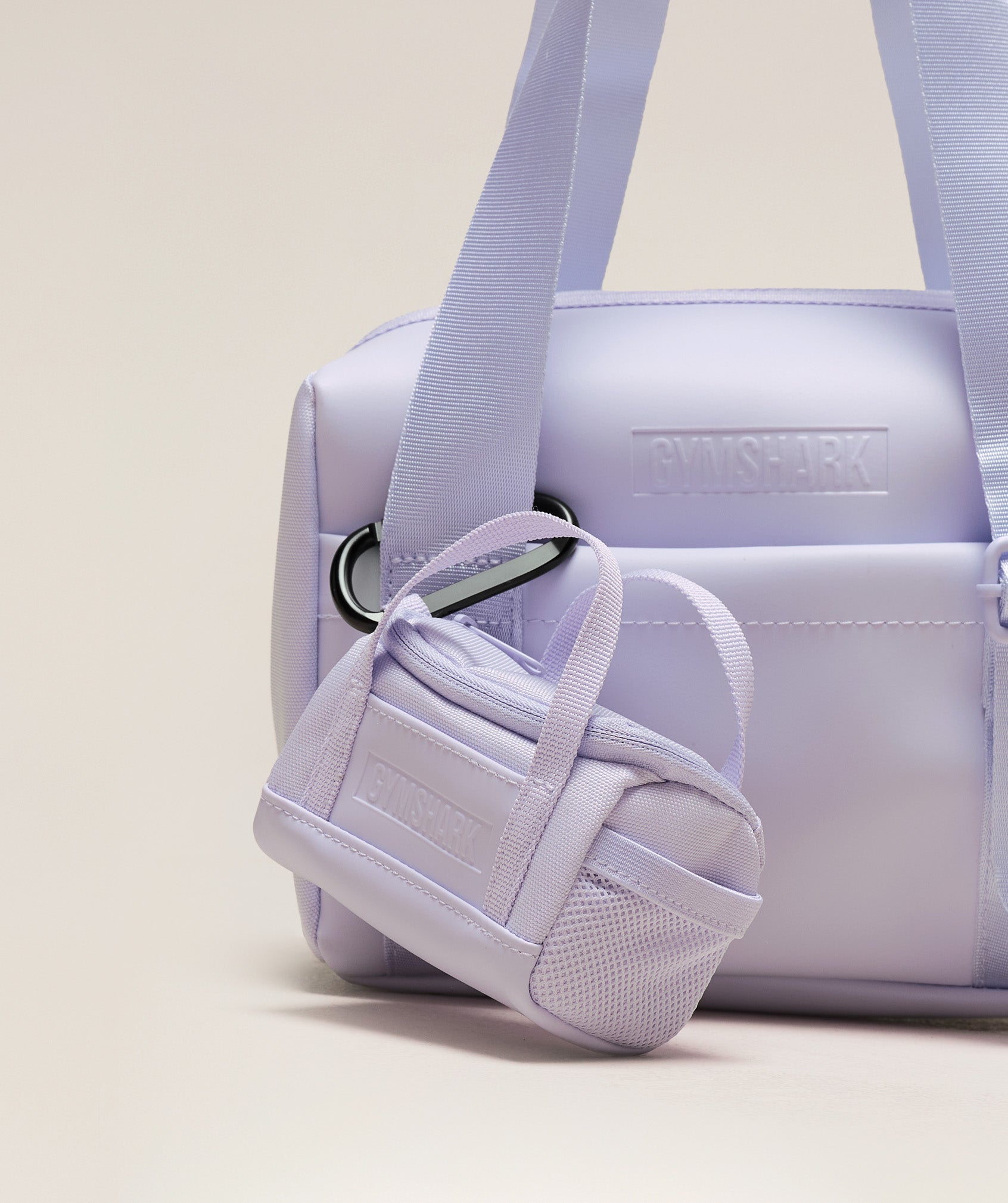Gymshark Mini Everyday Holdall Keychain - Fresh Lilac
