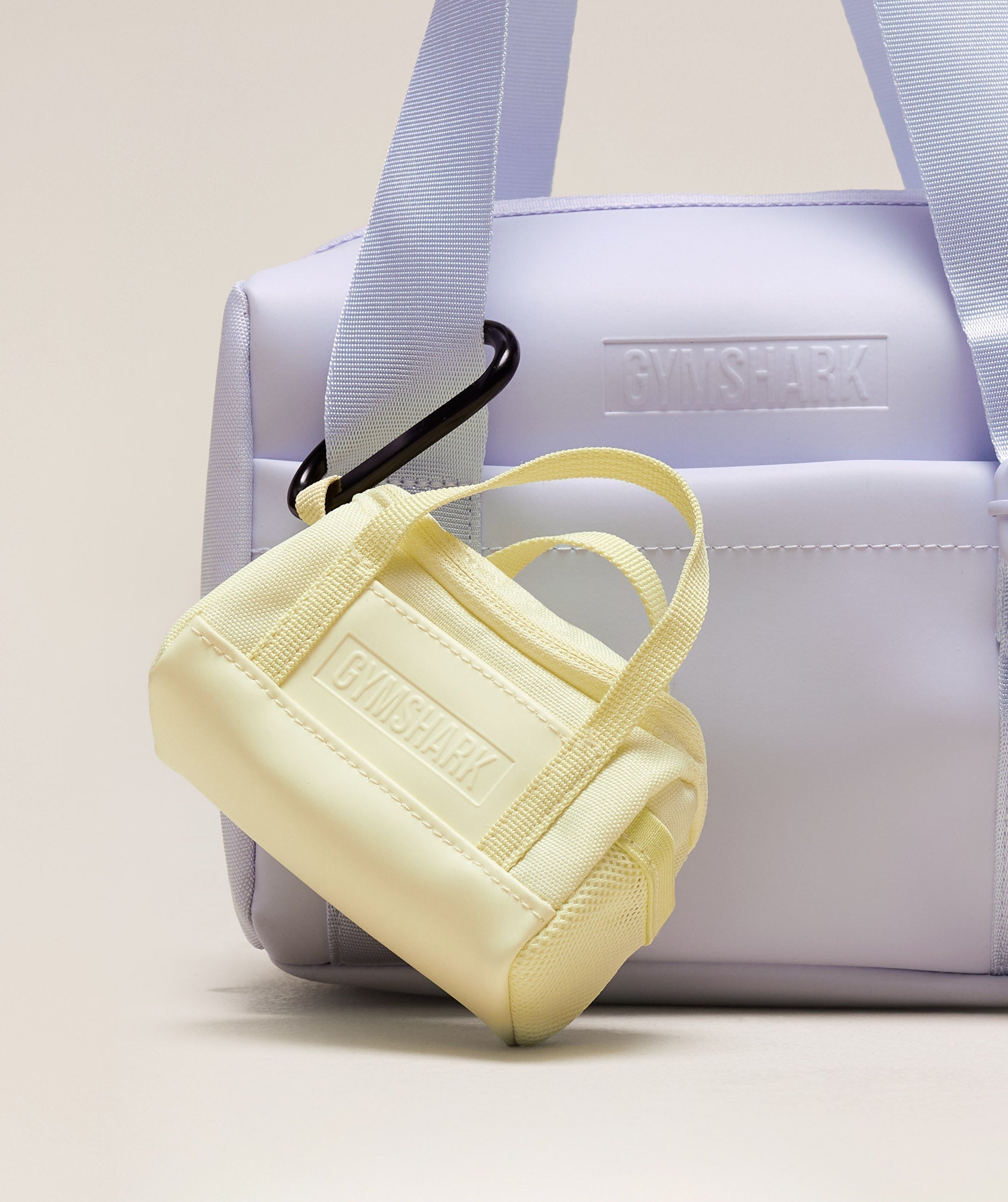 Gymshark Mini Everyday Holdall Keychain - Refresh Yellow