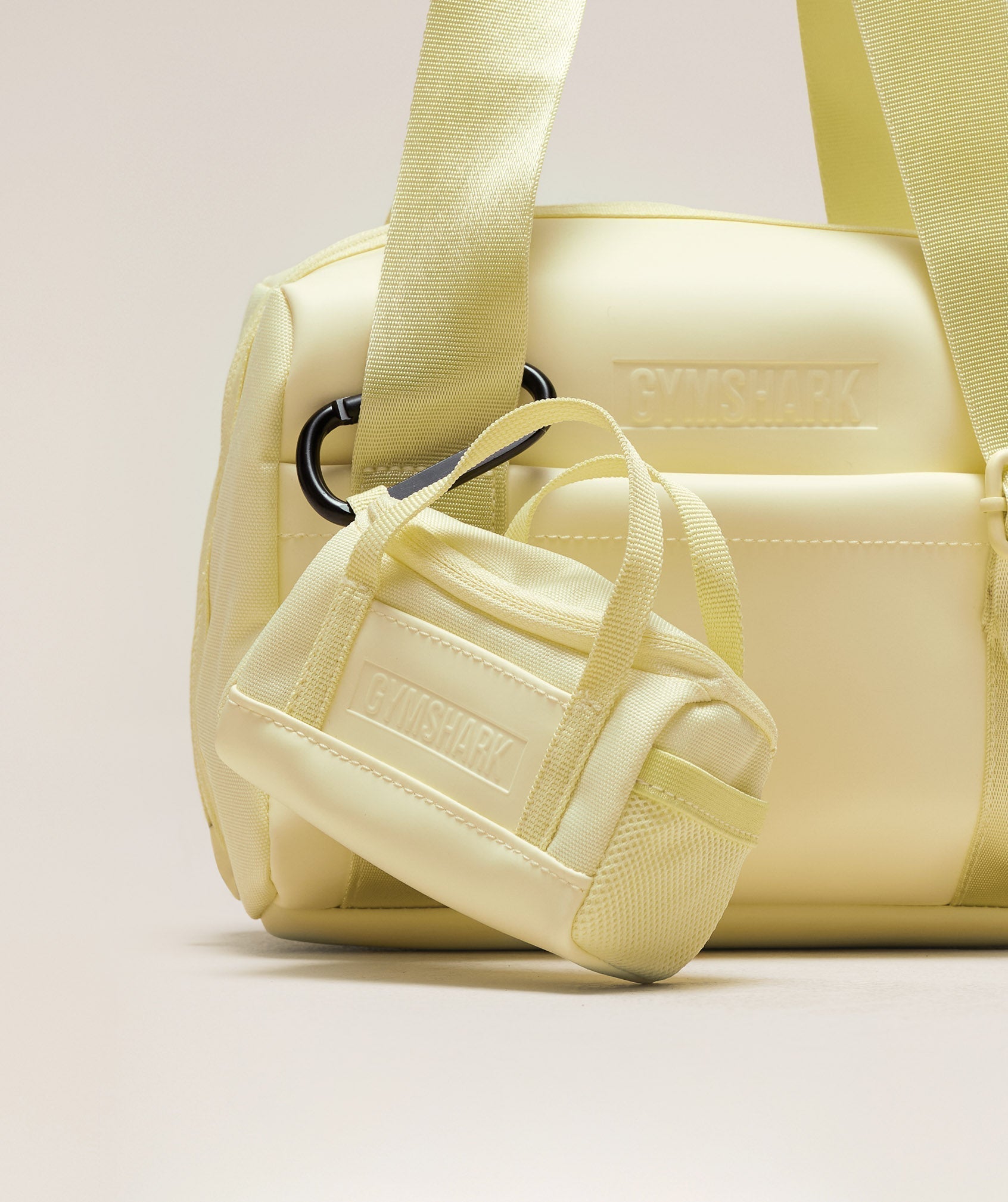 Gymshark Mini Everyday Holdall Keychain - Refresh Yellow