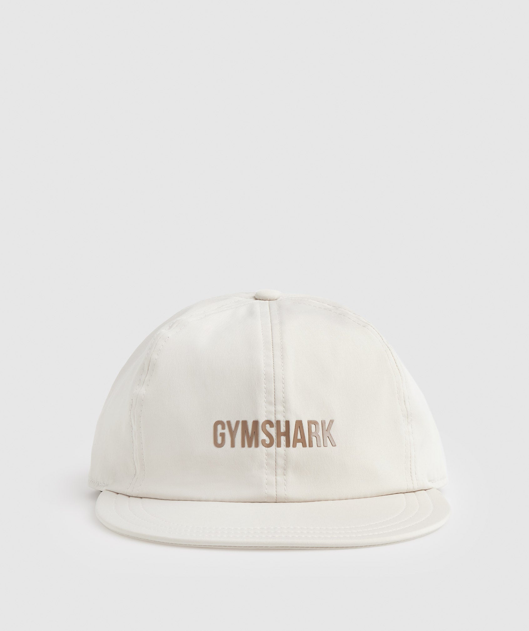 Gymshark Flat Peak Cap - Pebble Grey