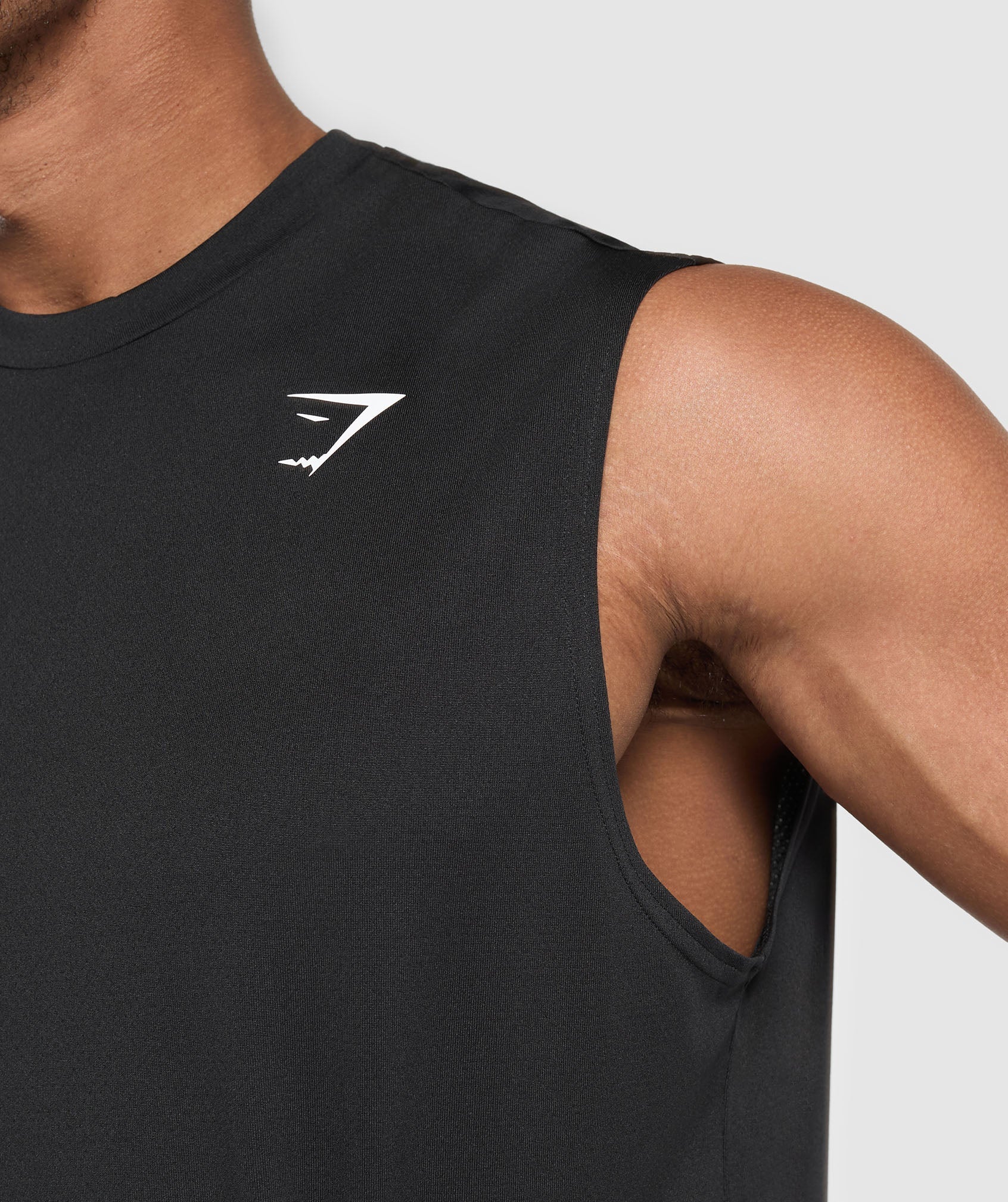 Gymshark Arrival Oversized Tank - Black