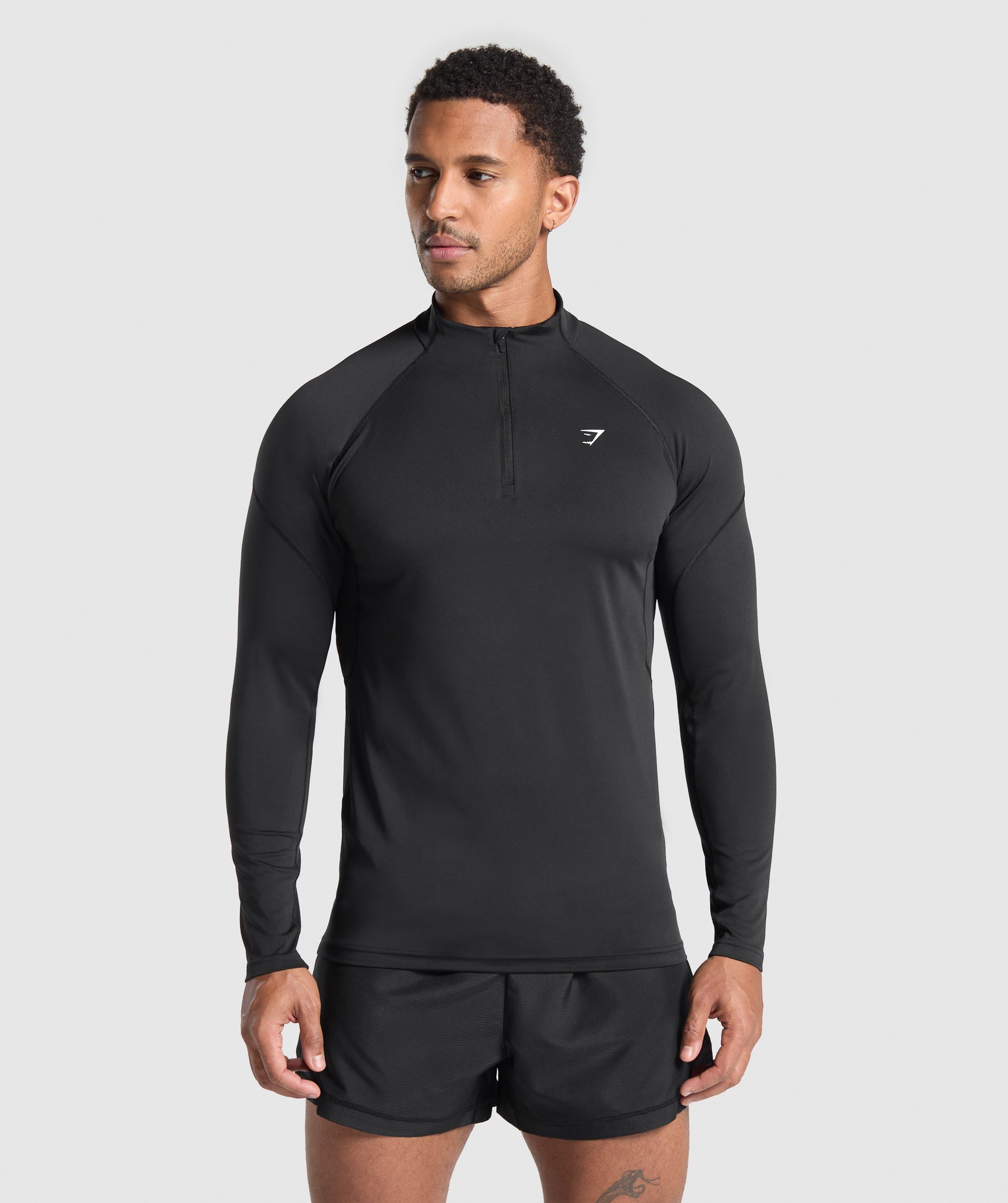 Gymshark Performance 1/4 Zip - Black