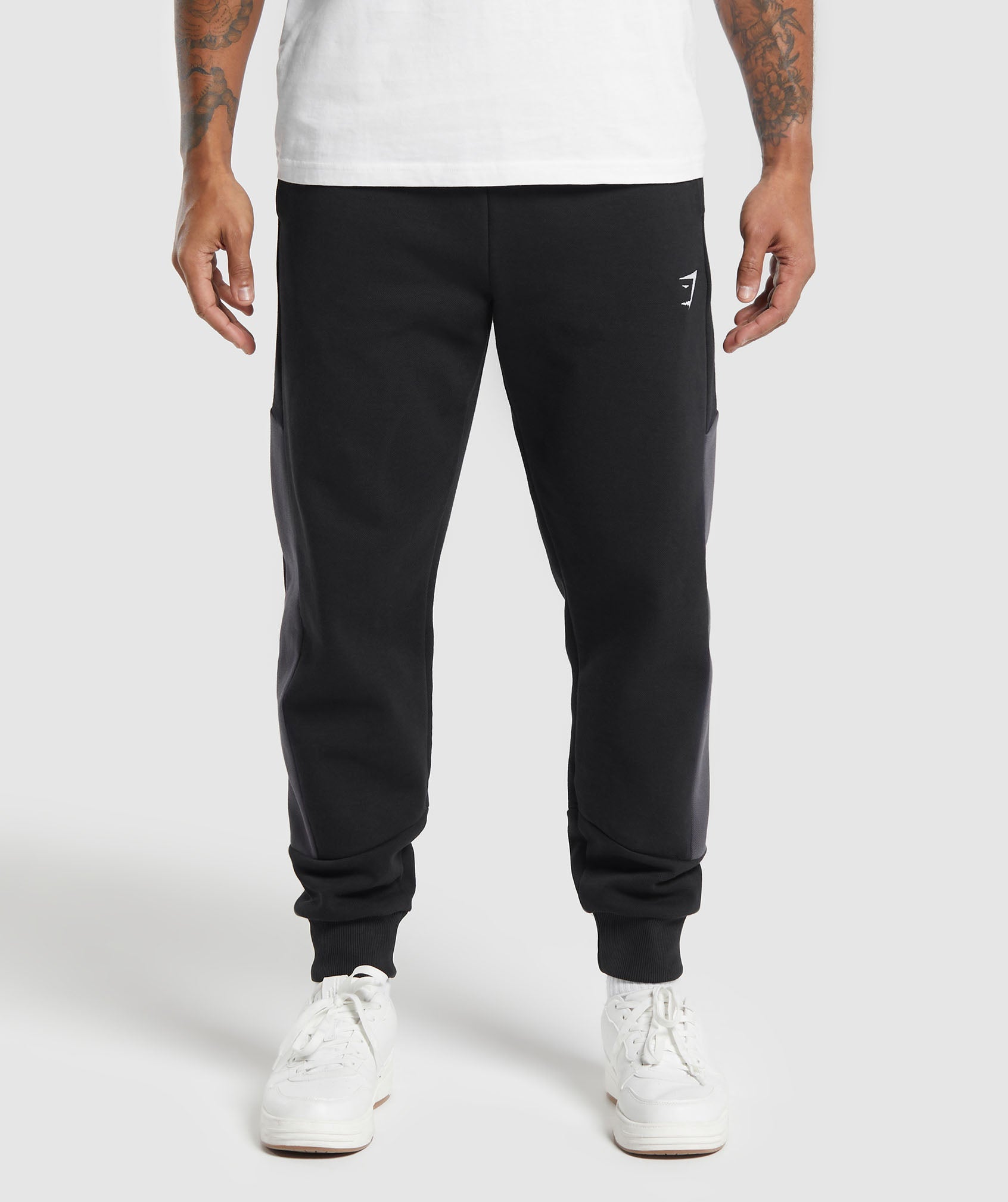 Pique Joggers - Black/Onyx Grey