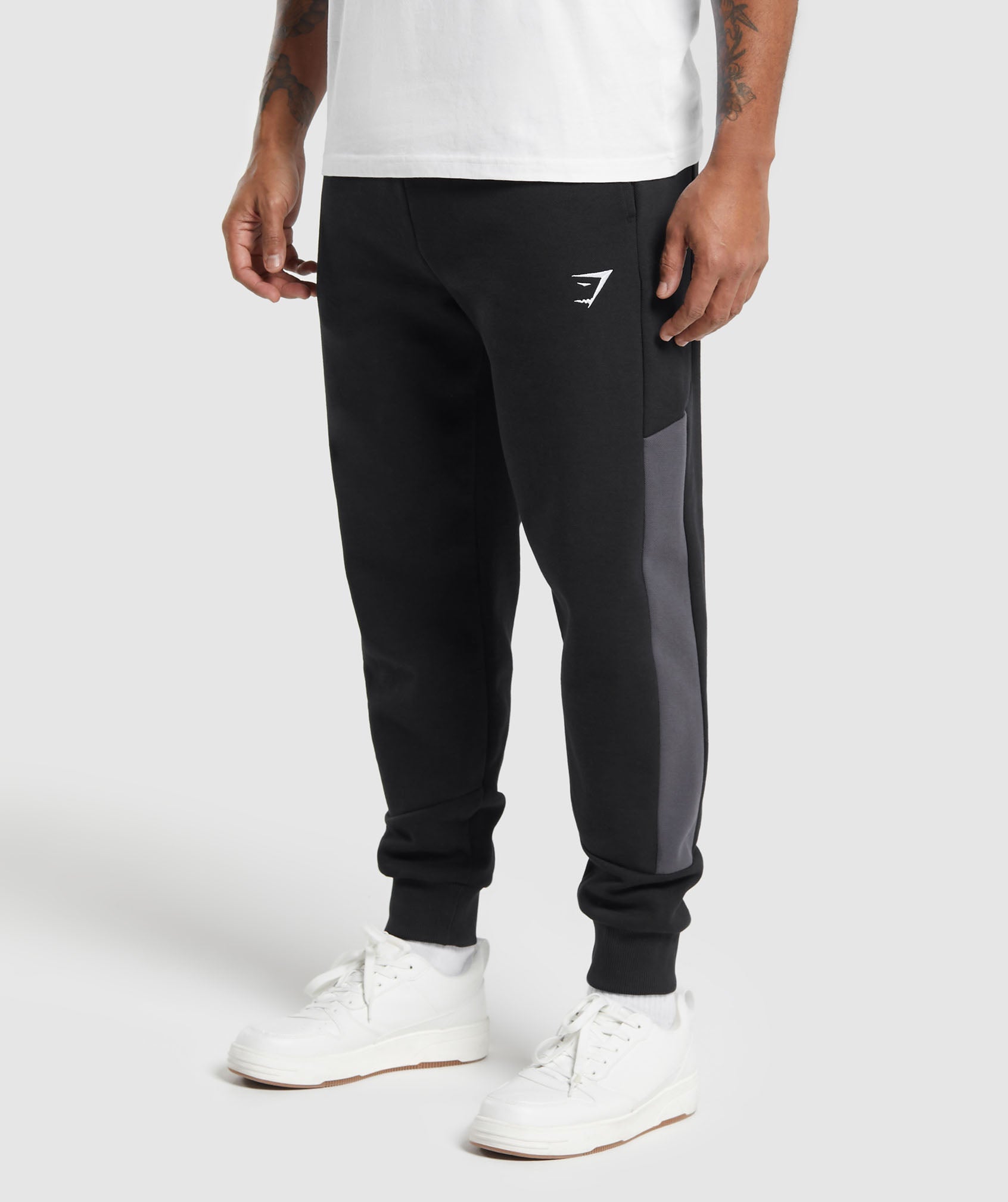 Pique Joggers - Black/Onyx Grey