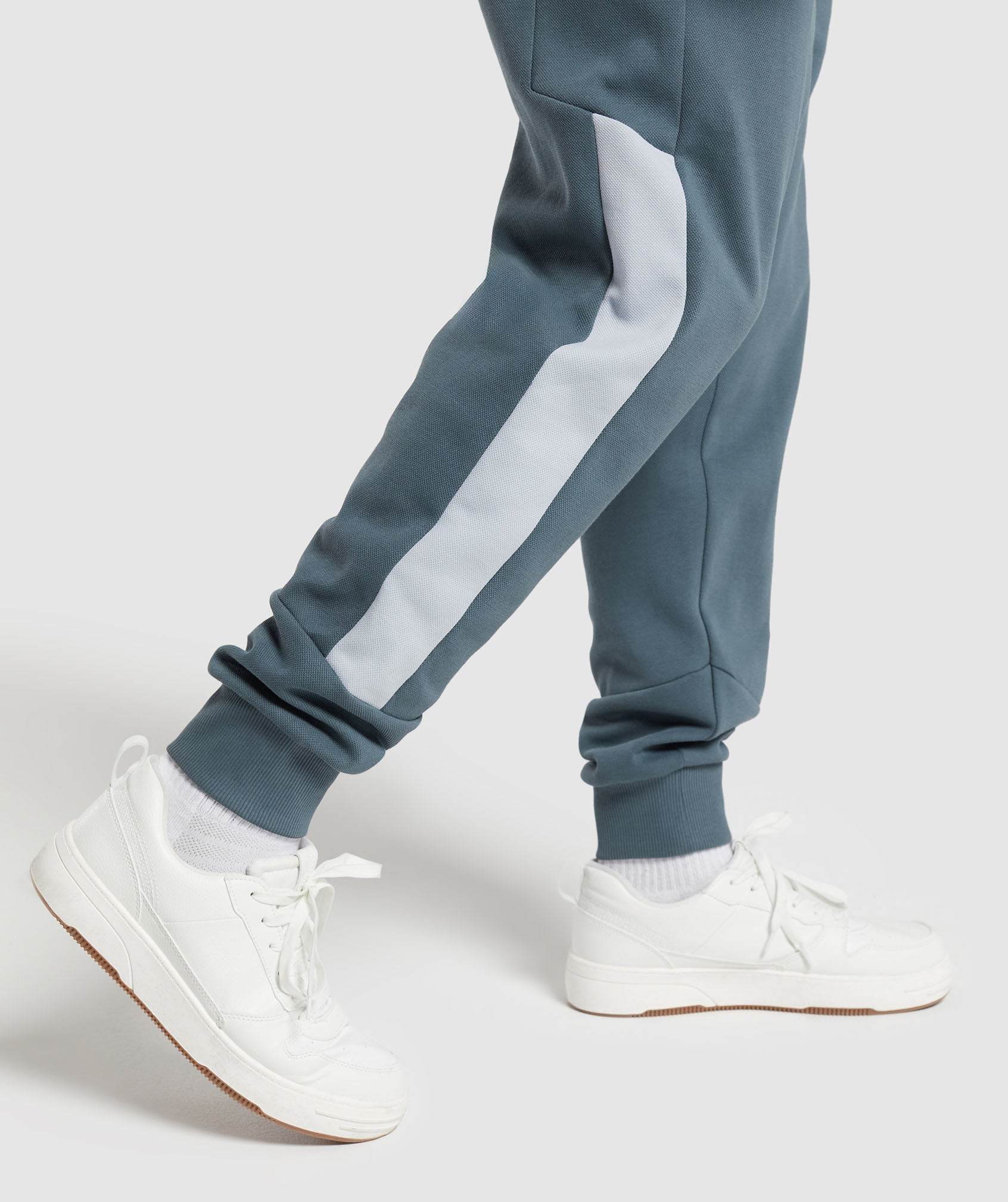 Pique Joggers - Titanium Blue/Fresh Blue