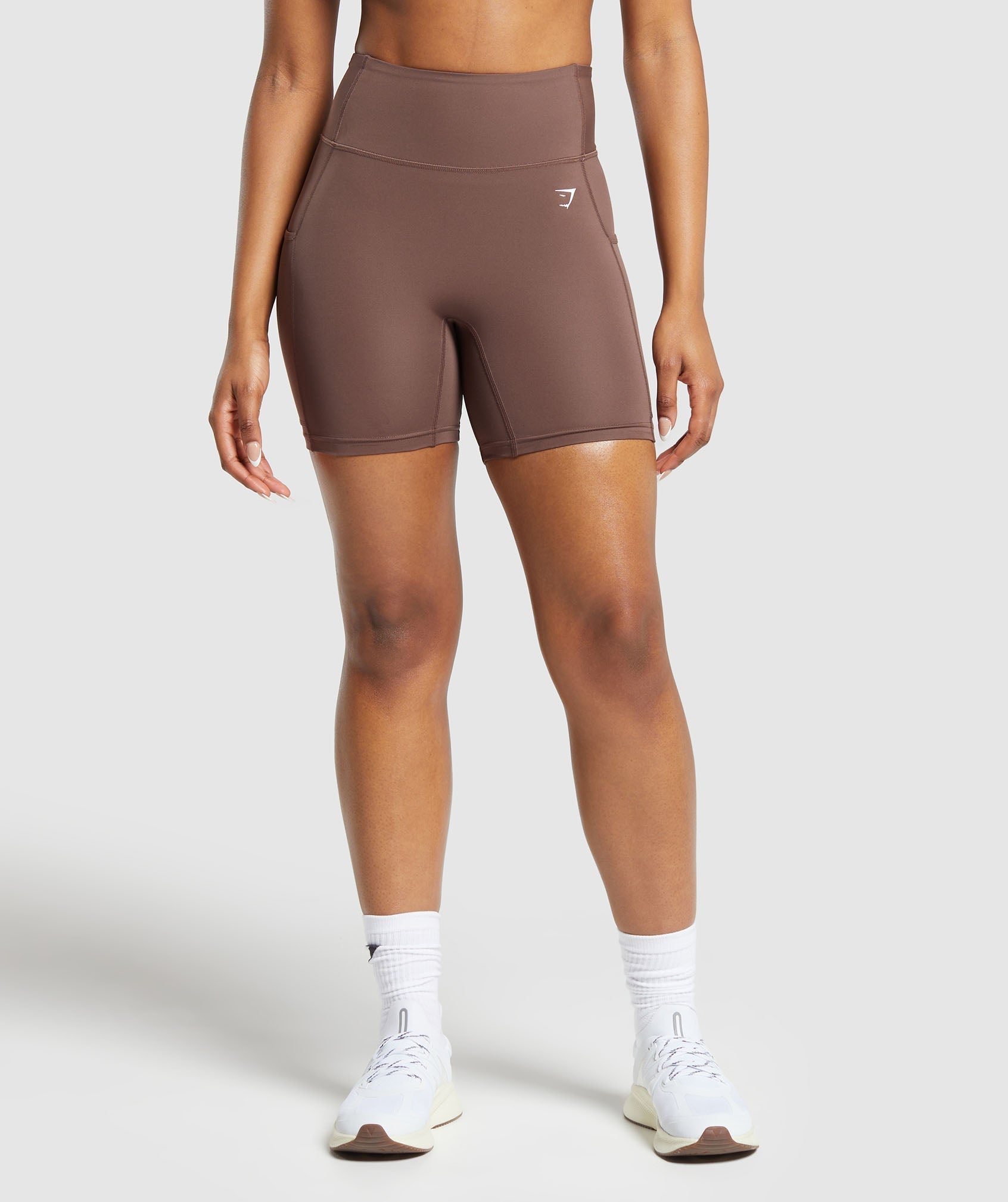 Gymshark Pocket Shorts - Soft Brown