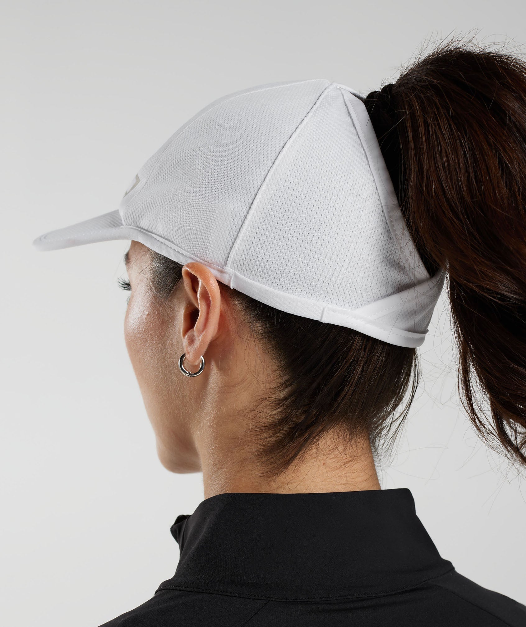 Gymshark Ponytail Cap - White