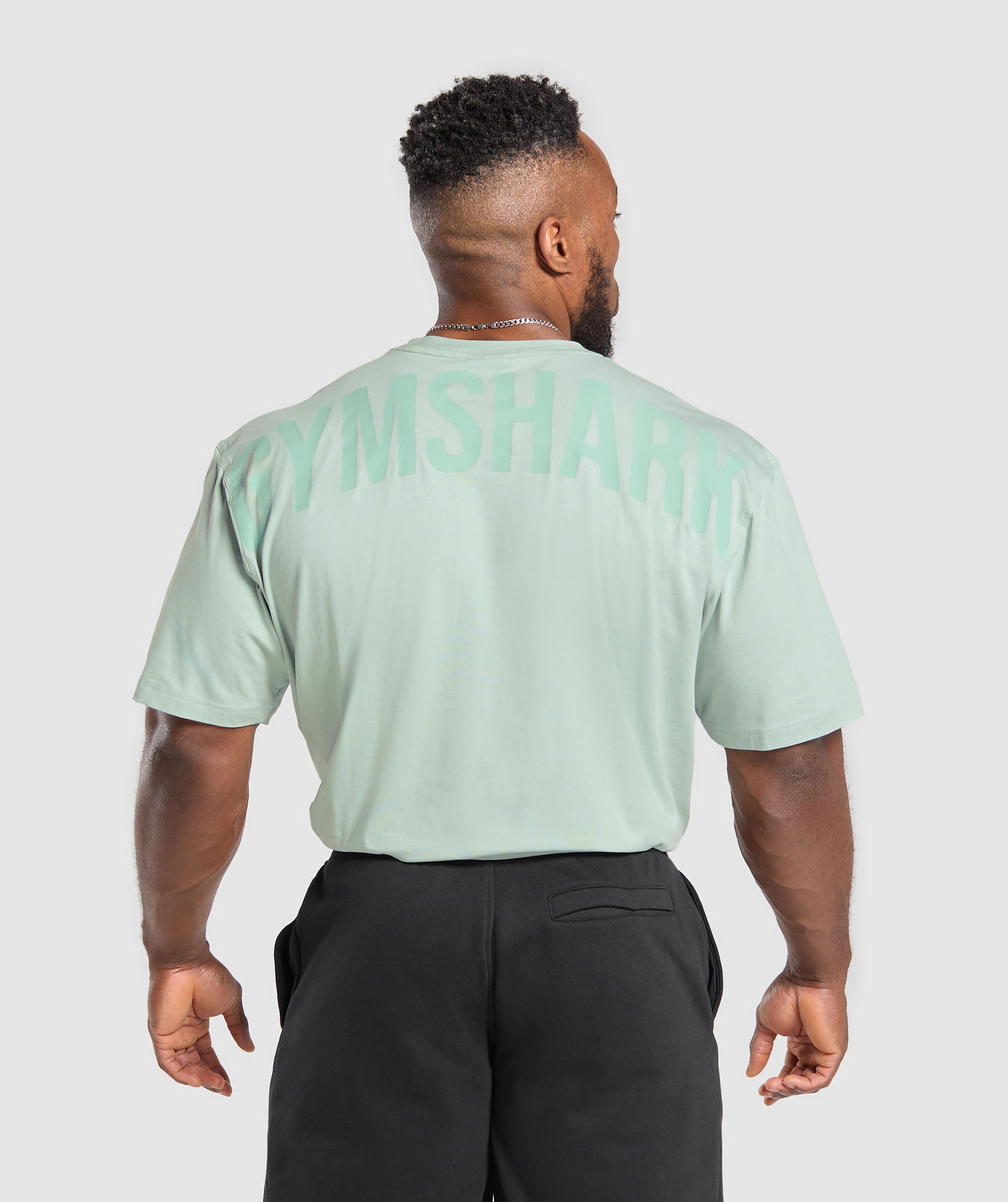 Gymshark Power T-Shirt - Cool Turquoise