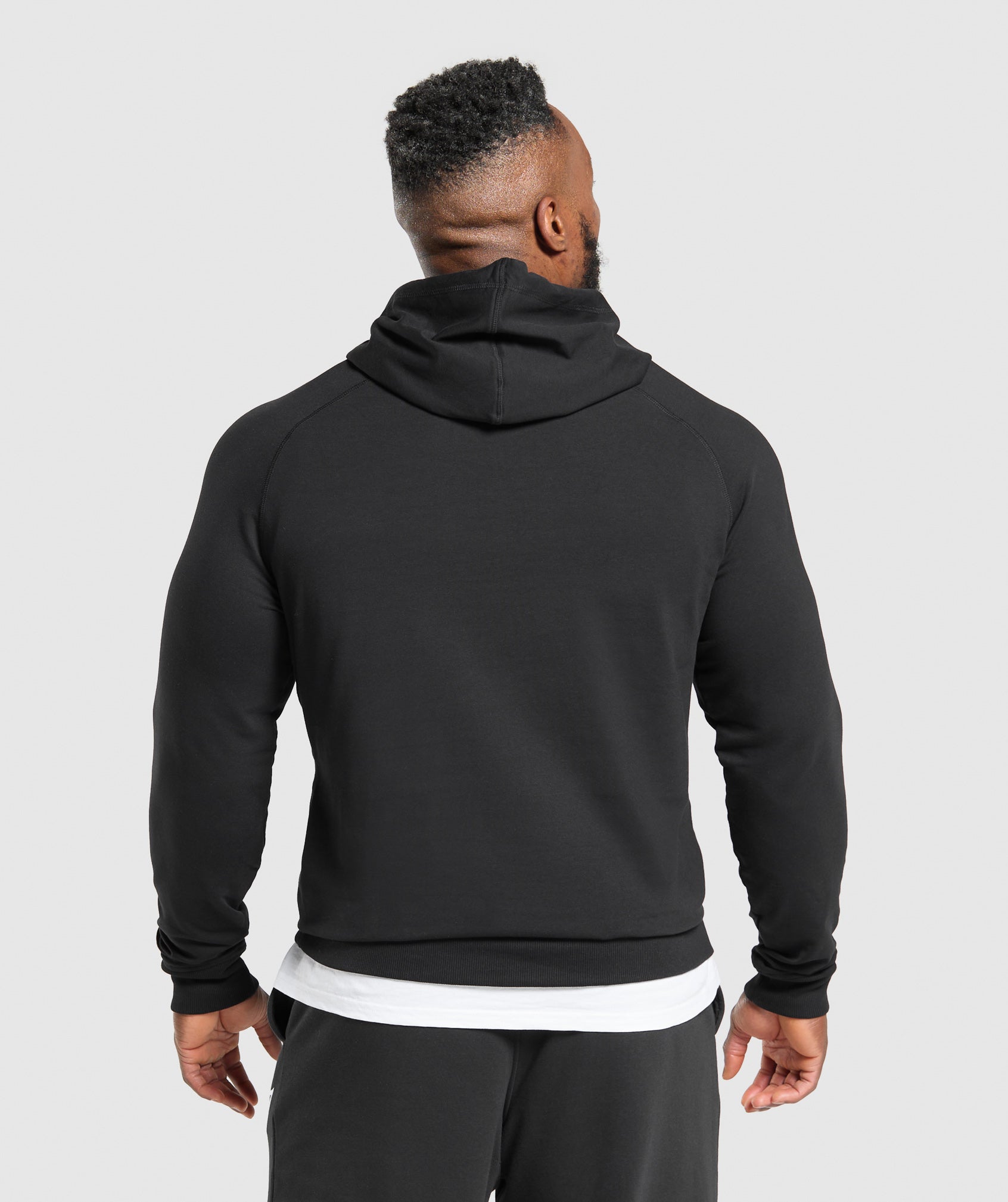Gymshark Prime Hoodie - Black/Vivid Red