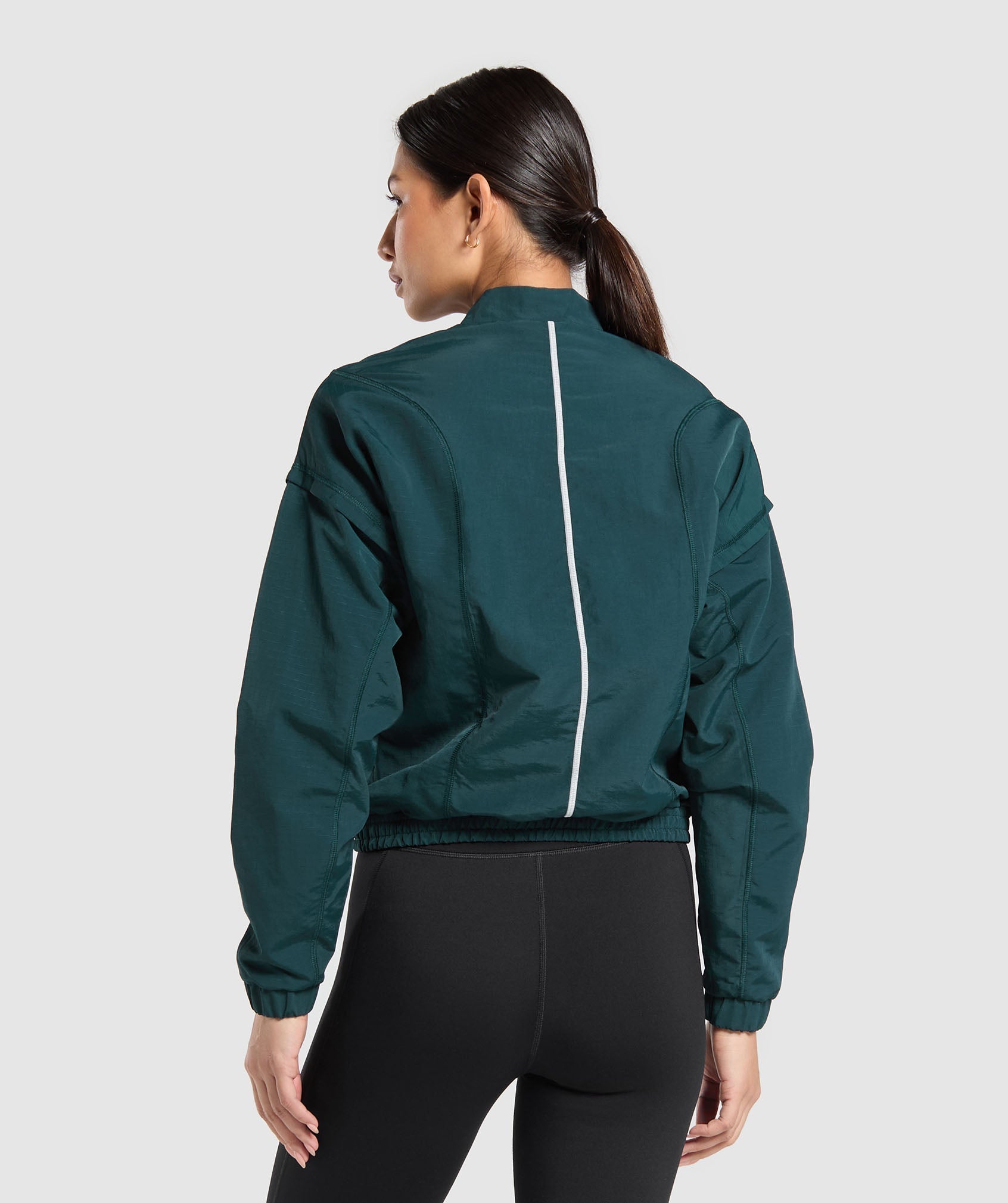 Gymshark Running 1/4 Zip Track Top - Strong Teal