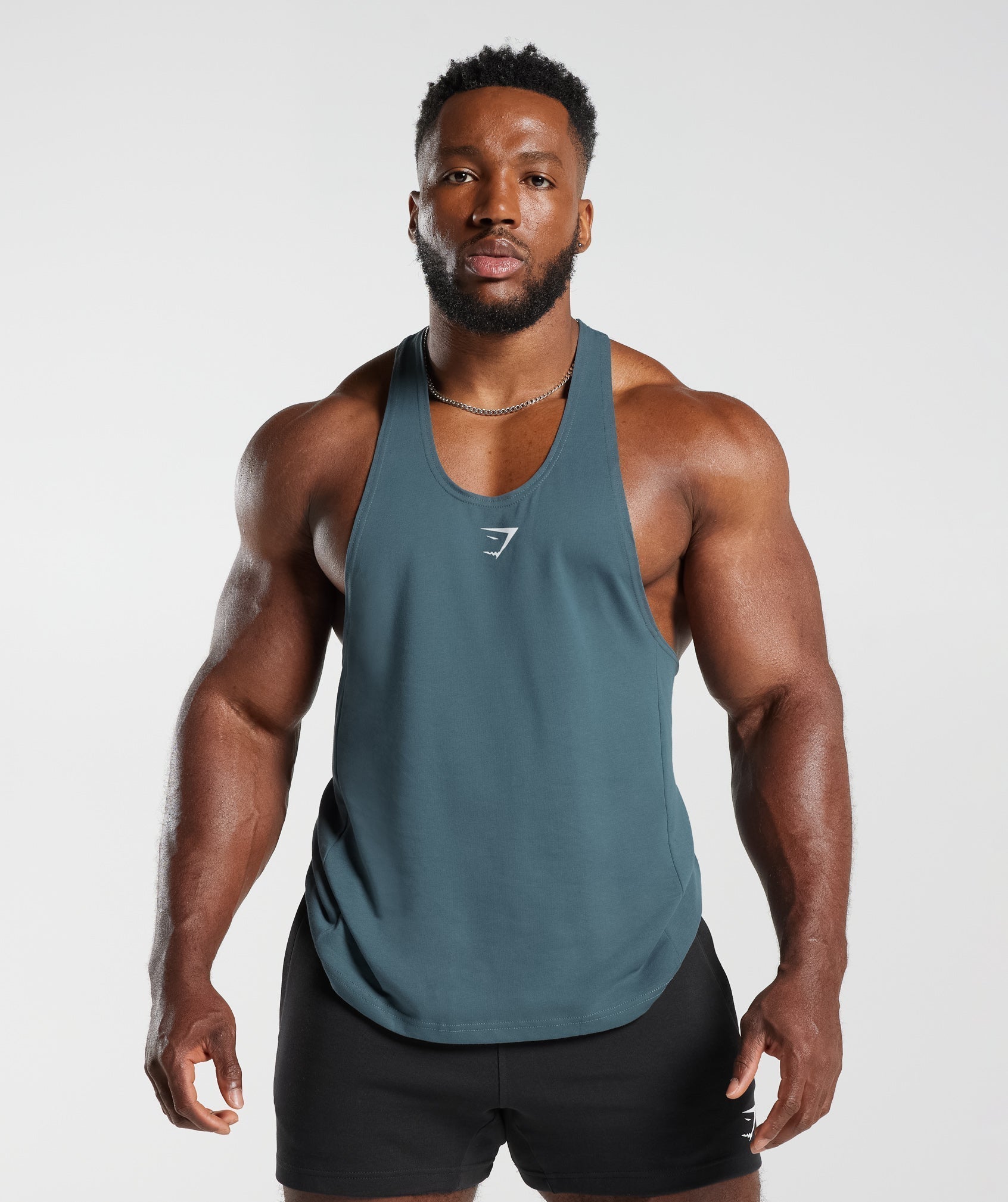 Gymshark React Stringer - Denim Teal