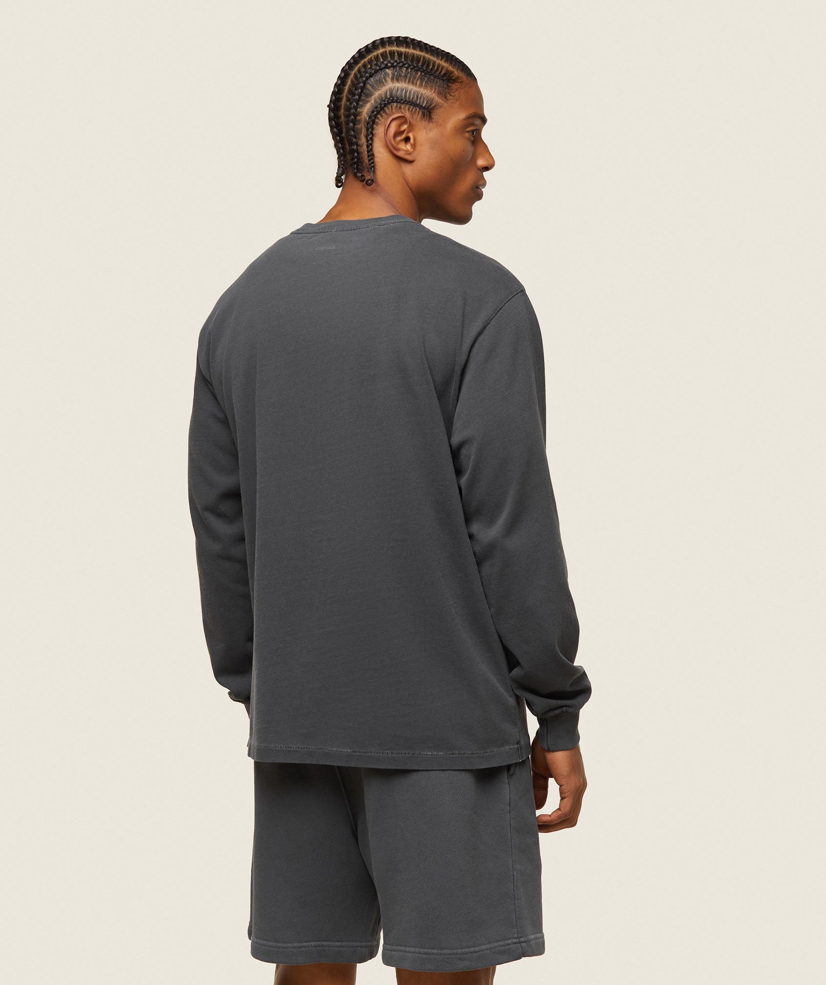 Gymshark everywear Relaxed Long Sleeve Tee - Black