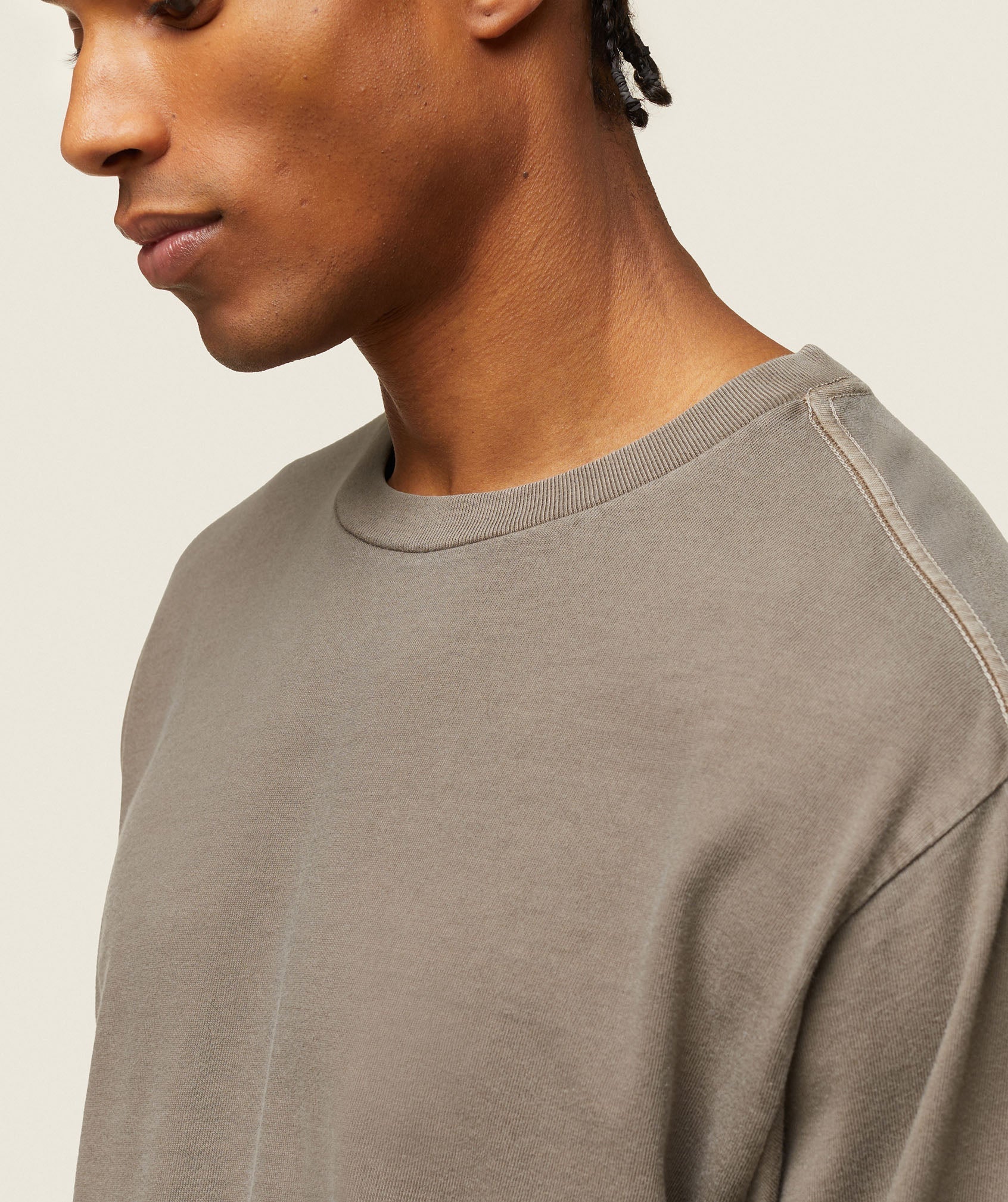 Gymshark everywear Relaxed T-Shirt - Linen Brown