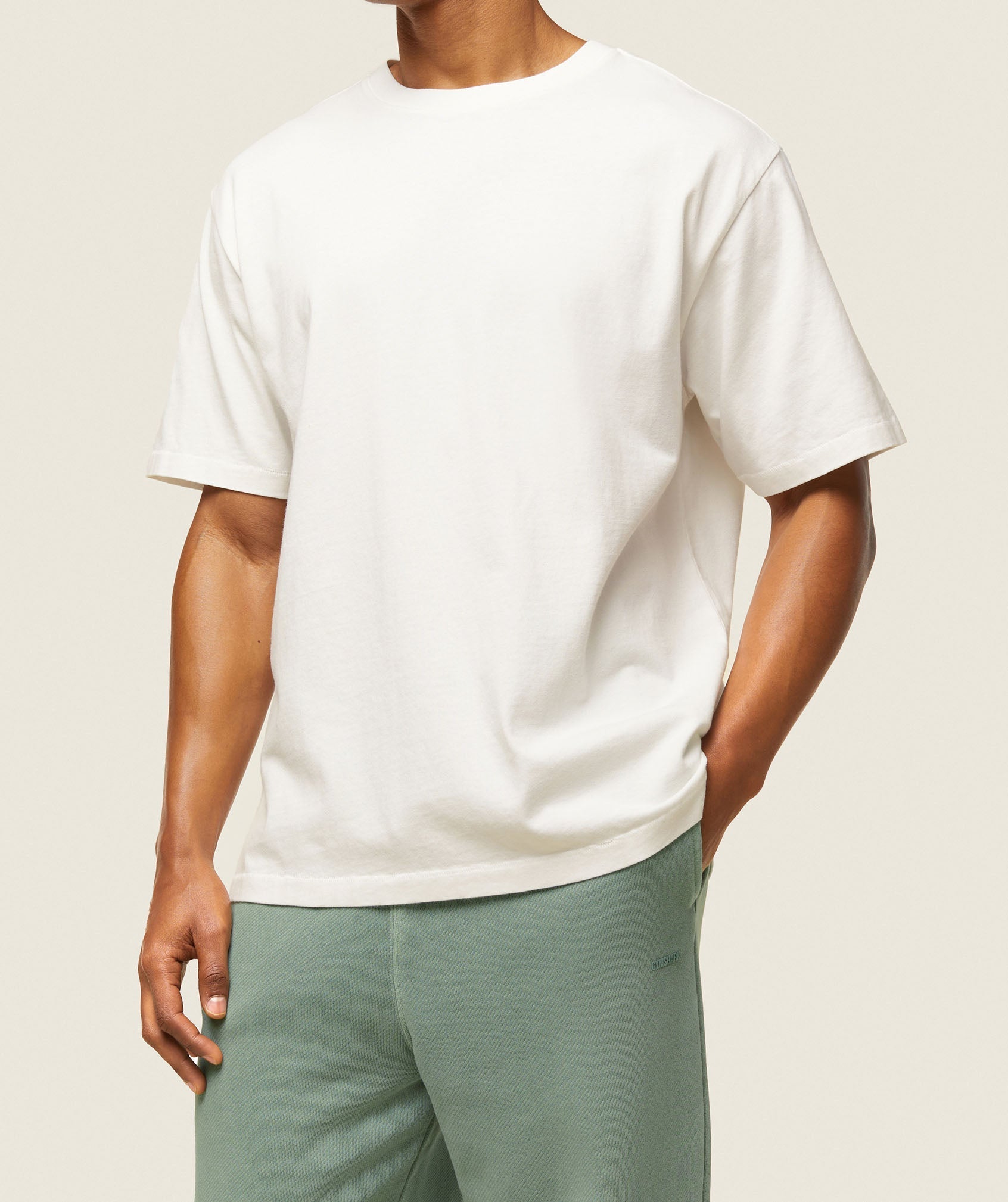 Gymshark everywear Relaxed T-Shirt - Soft White