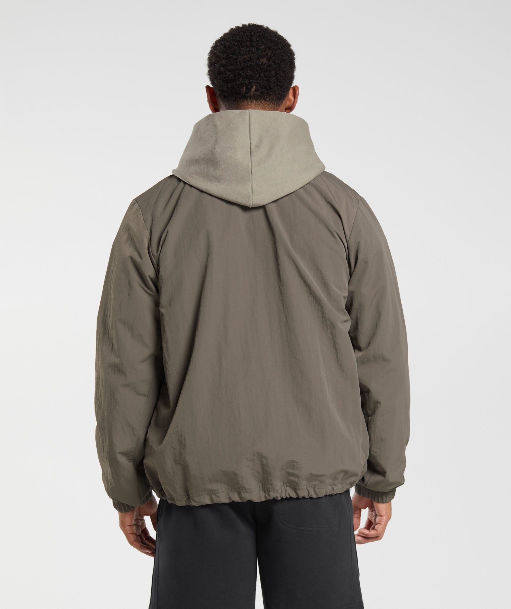 Gymshark Rest Day Commute Jacket - Camo Brown