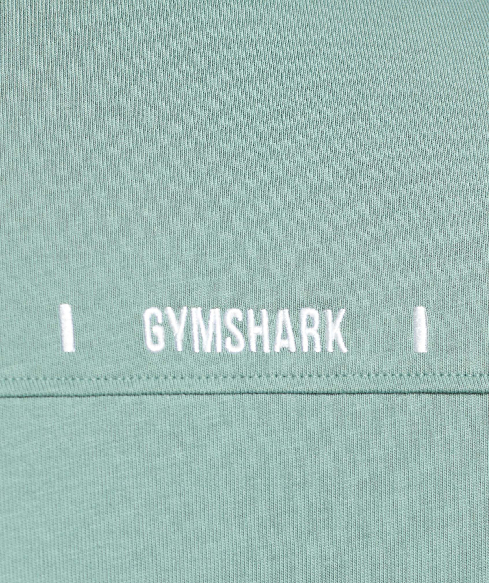 Gymshark Rest Day Essentials Boxy T-Shirt - Celeste Blue
