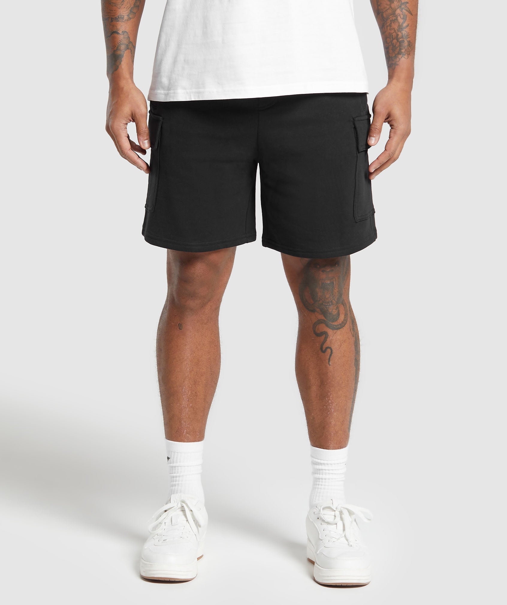 Rest Day Essentials Cargo 7" Shorts - Black