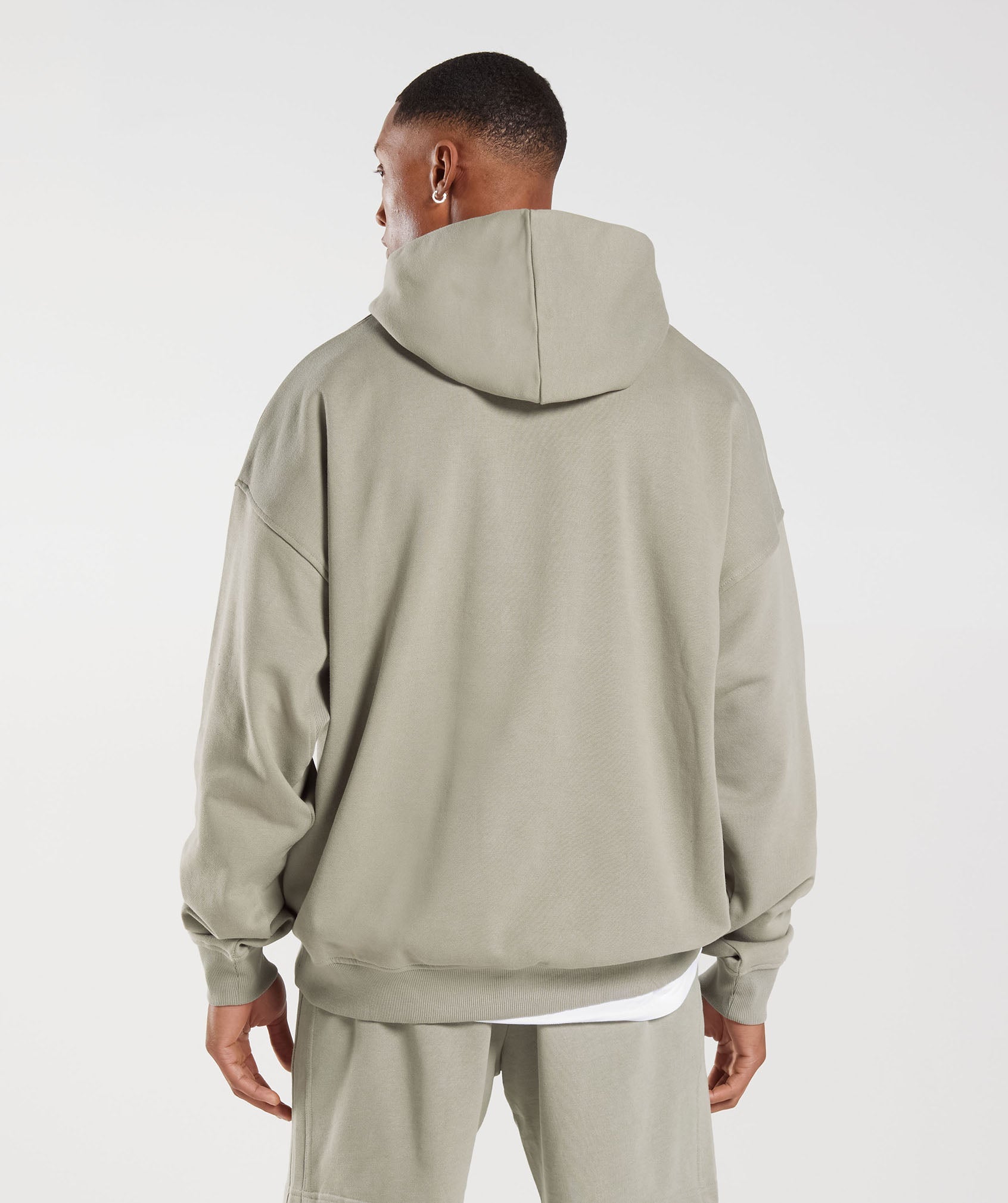 Gymshark Rest Day Essentials Hoodie - Ecru Brown