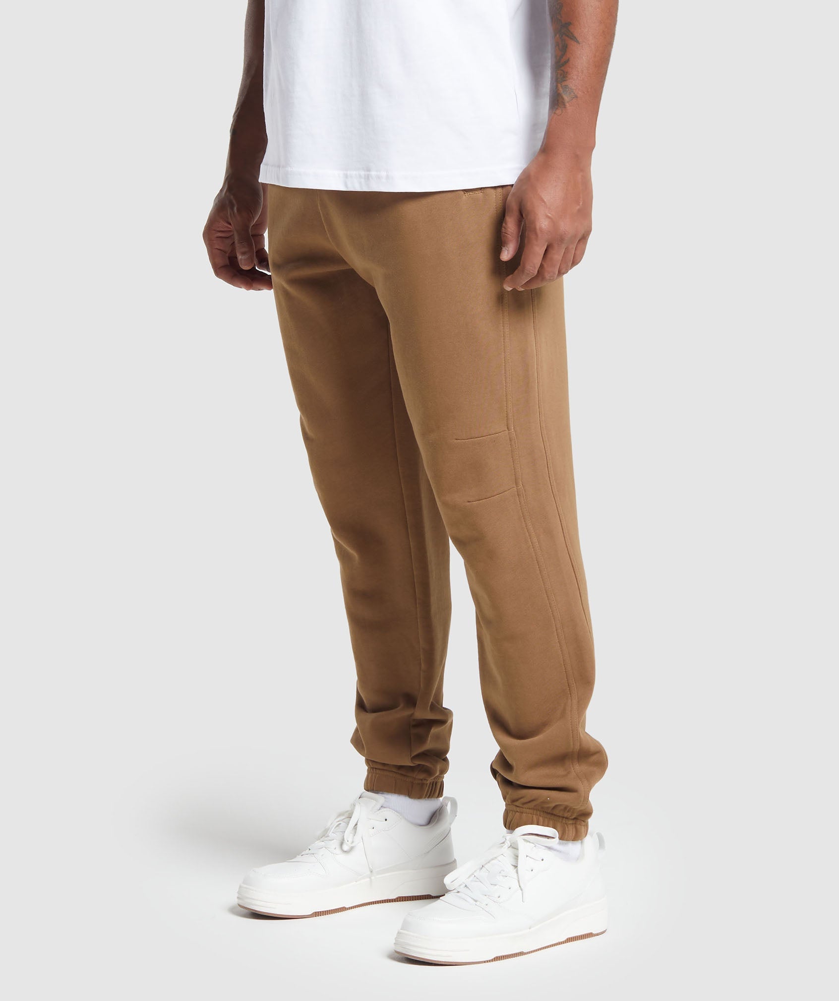 Gymshark Rest Day Essentials Joggers - Caramel Brown