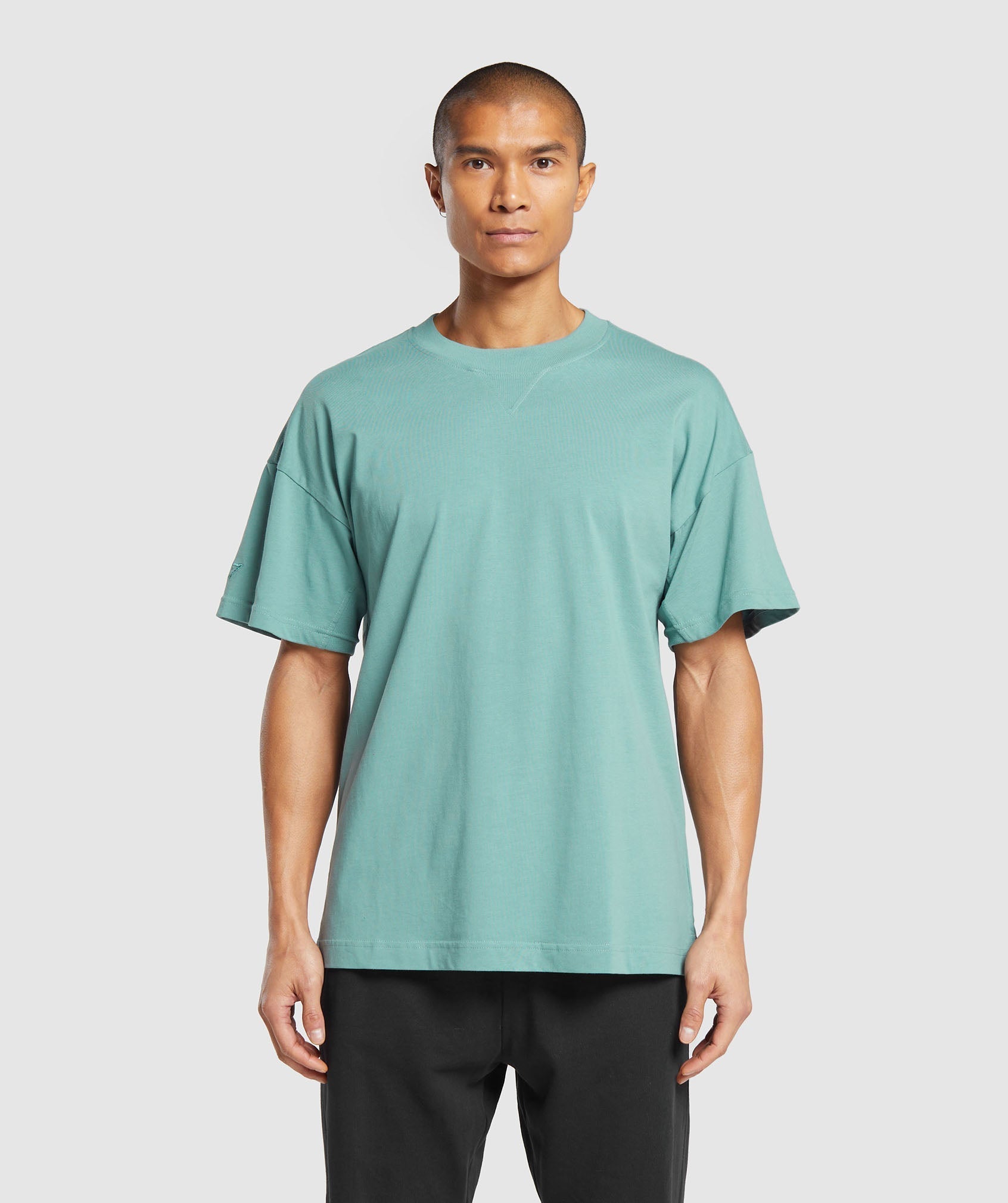 Gymshark Rest Day Essentials T-Shirt - Duck Egg Blue