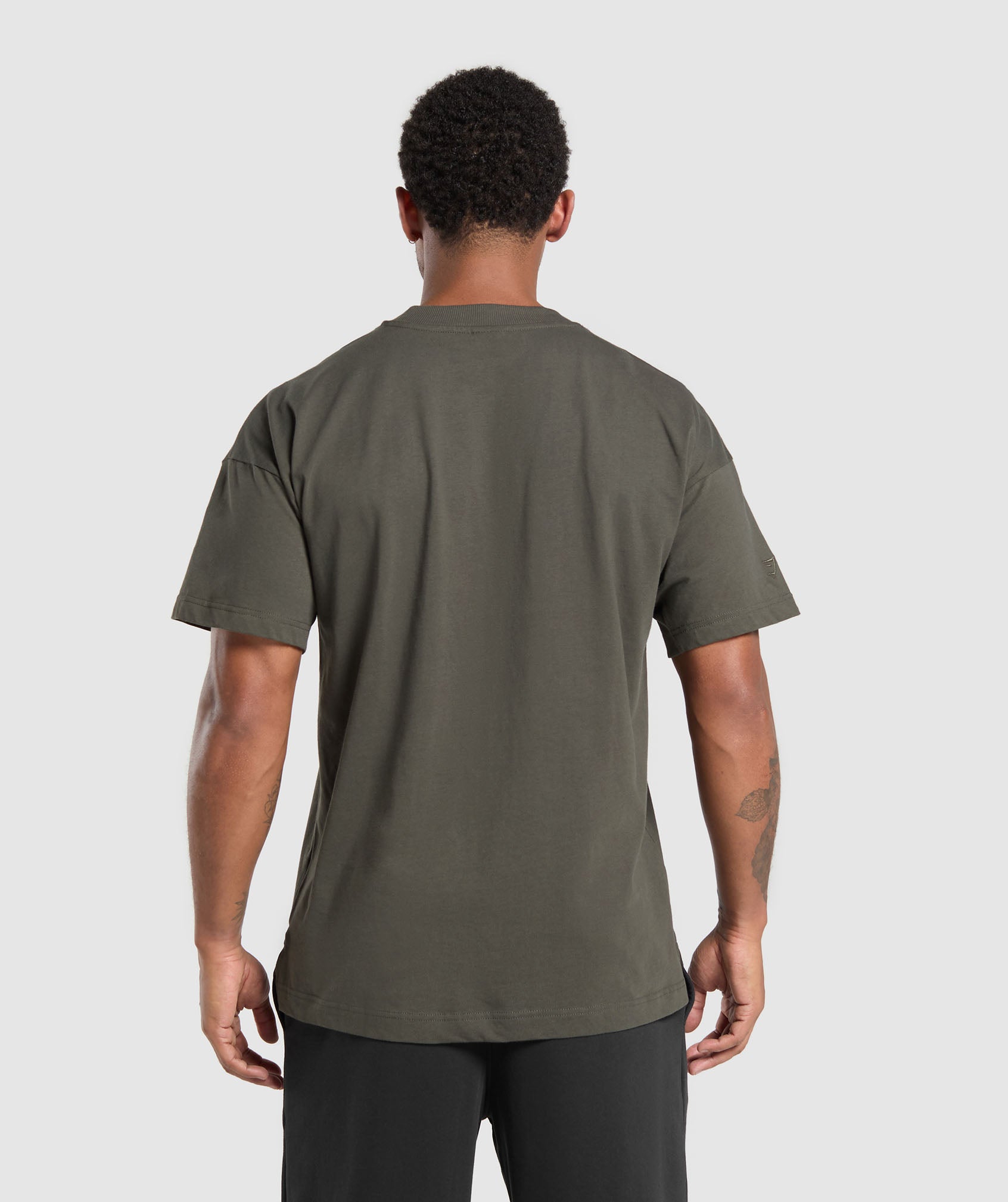 Gymshark Rest Day Essentials T-Shirt - Strength Green